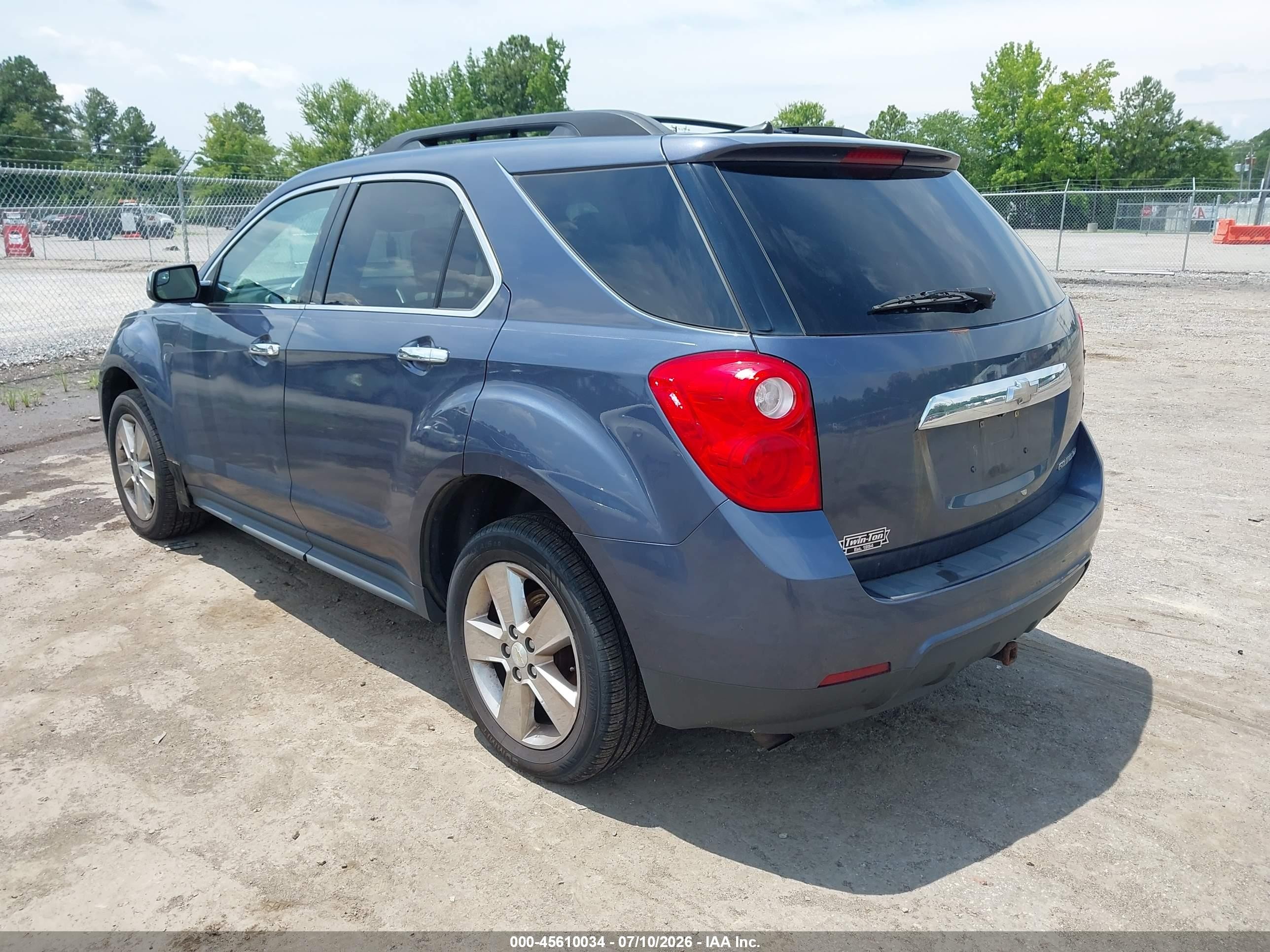 2014 Chevrolet Equinox Lt Blue vin: 2GNALBEK4E6187119