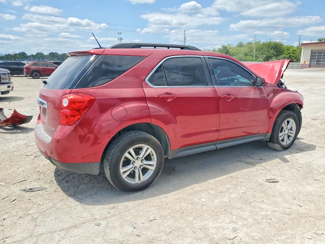 2014 Chevrolet Equinox Lt Red vin: 2GNALBEK4E6253040