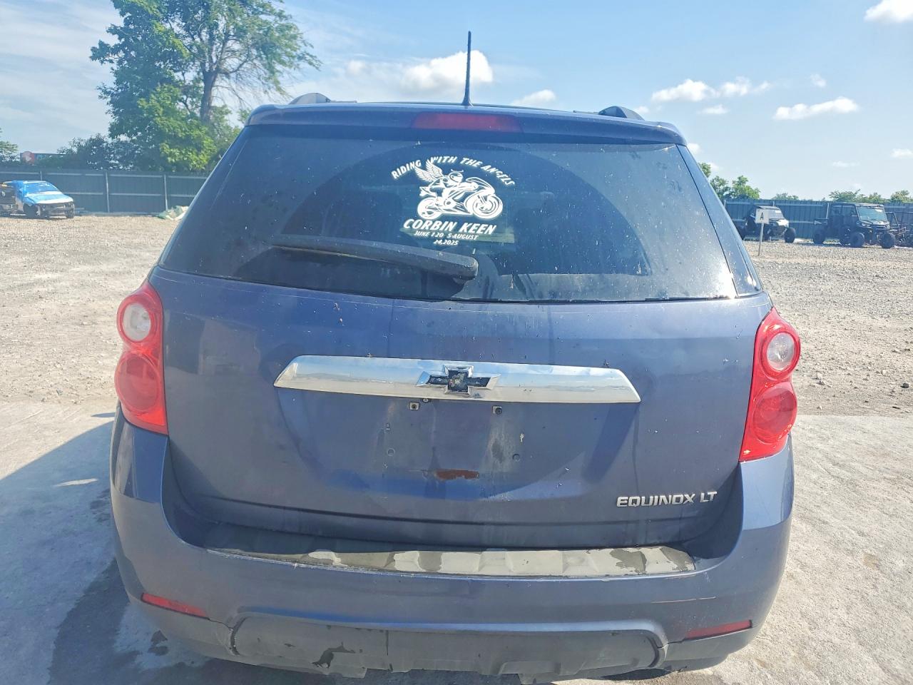 2014 Chevrolet Equinox Lt Blue vin: 2GNALBEK4E6288063