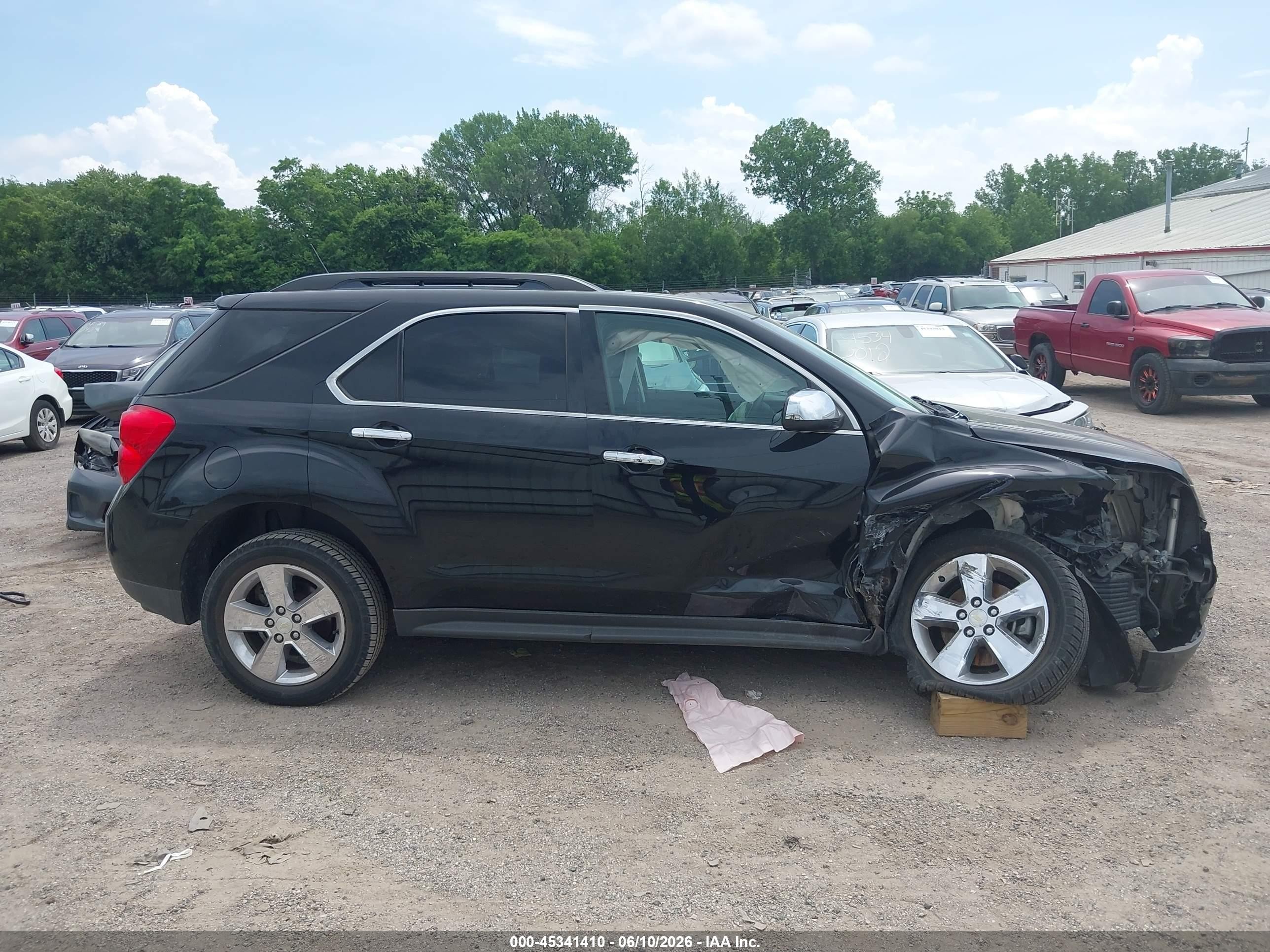 2014 Chevrolet Equinox Lt Black vin: 2GNALBEK4E6314340