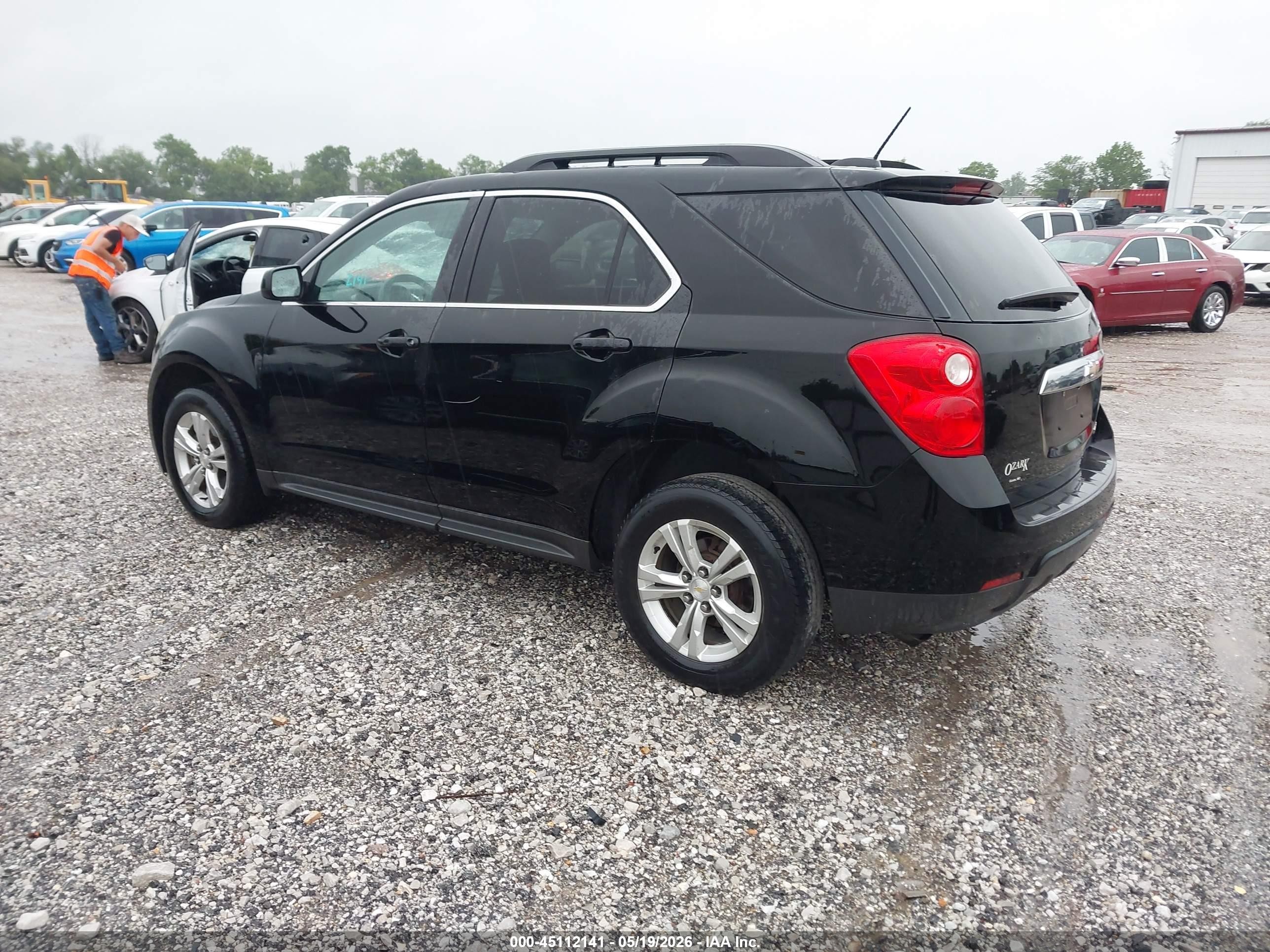 2015 Chevrolet Equinox 1lt Black vin: 2GNALBEK4F1107946