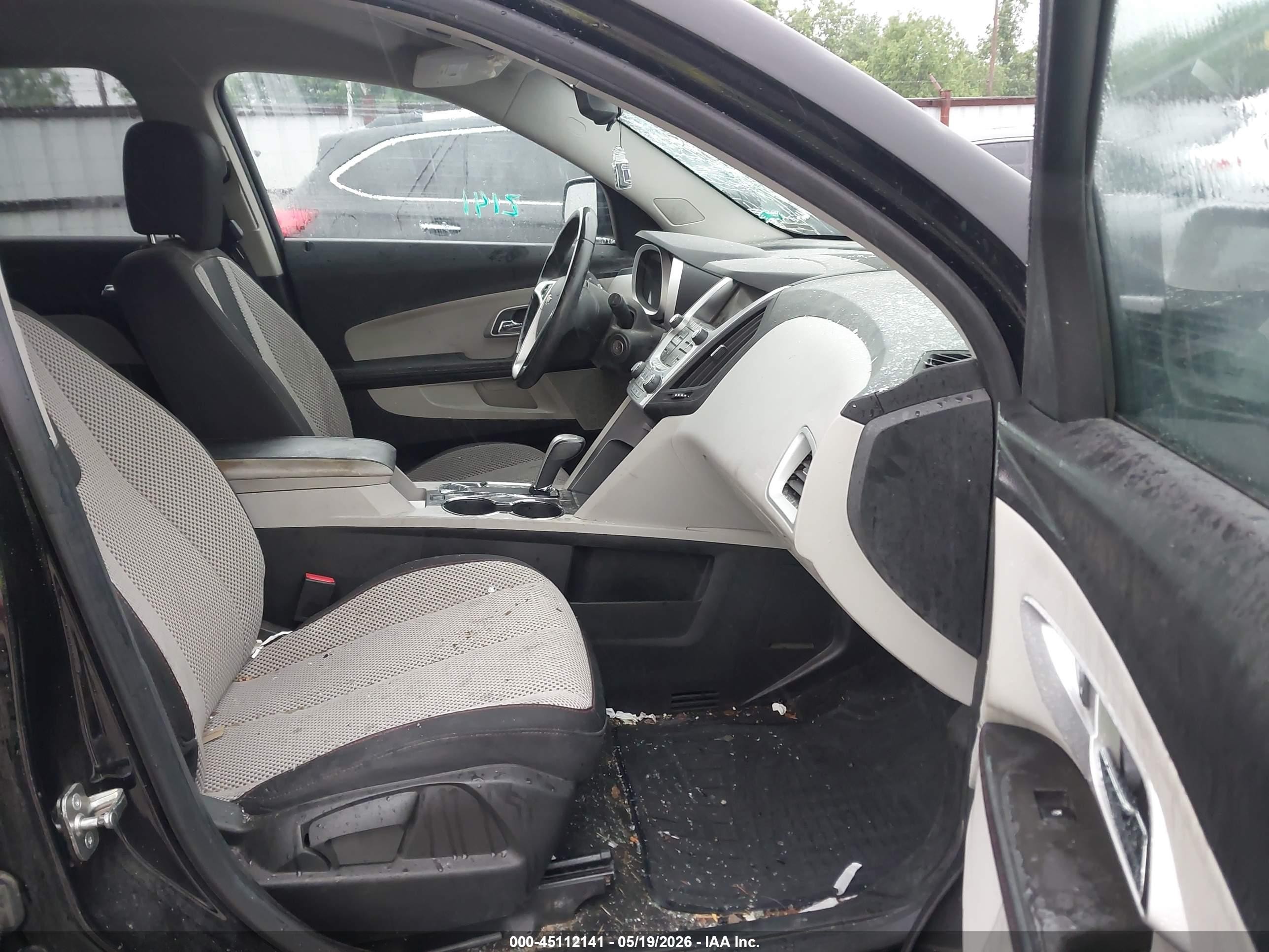 2015 Chevrolet Equinox 1lt Black vin: 2GNALBEK4F1107946