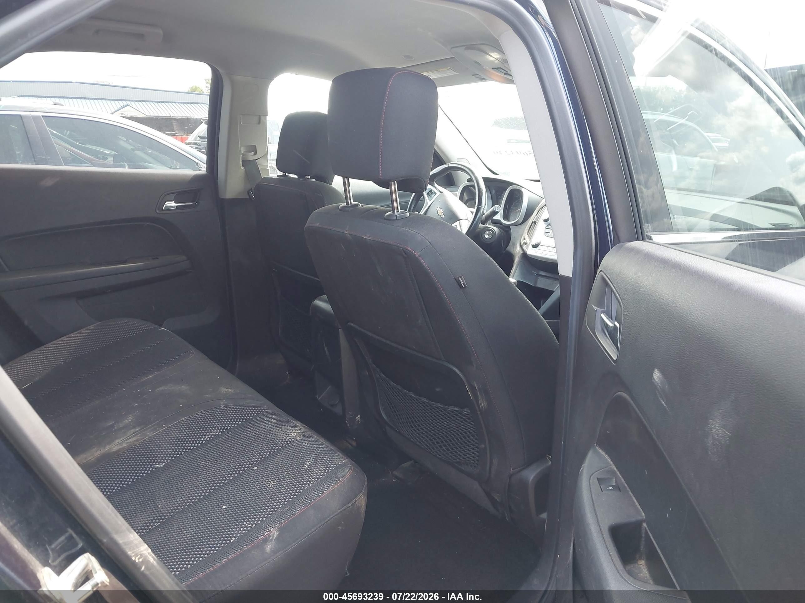 2015 Chevrolet Equinox Lt Blue vin: 2GNALBEK4F1134158