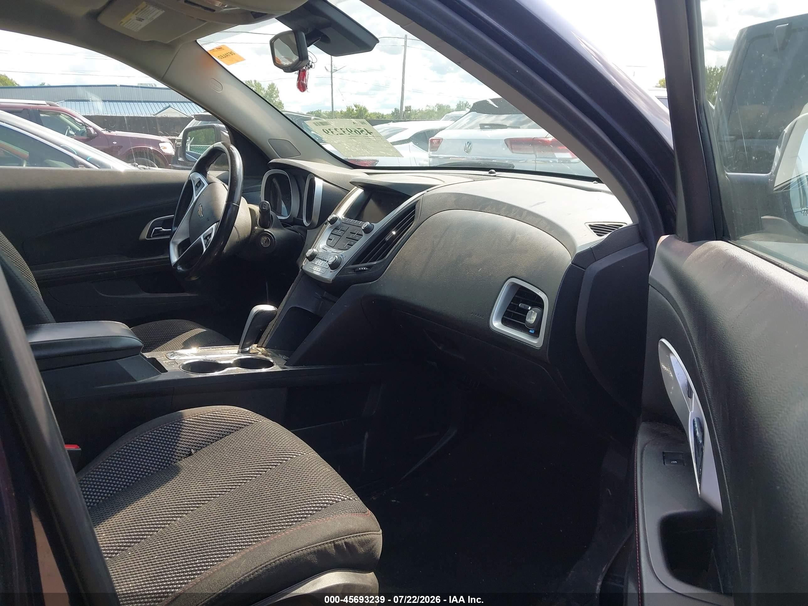 2015 Chevrolet Equinox Lt Blue vin: 2GNALBEK4F1134158