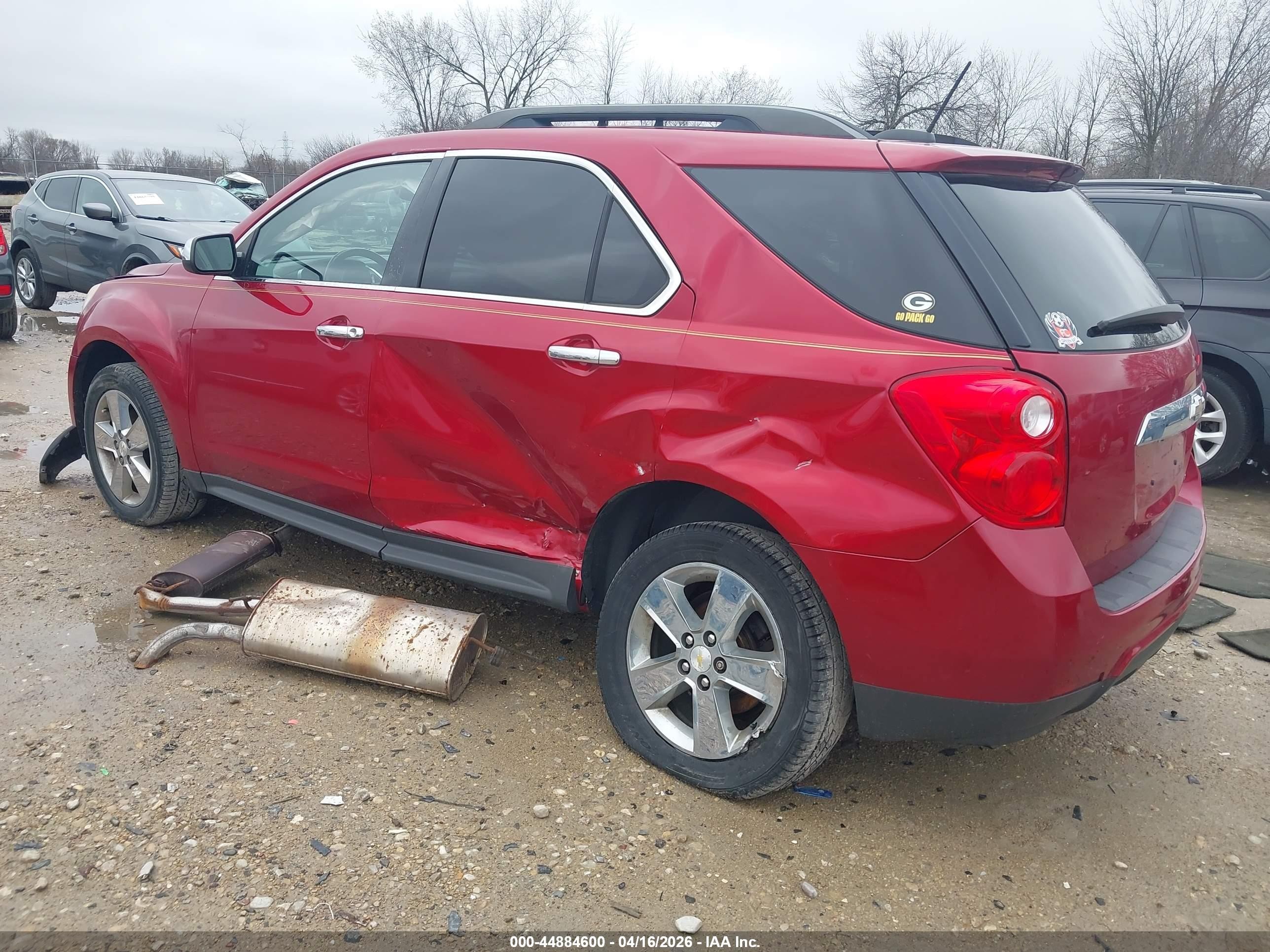 2015 Chevrolet Equinox 1lt Red vin: 2GNALBEK4F1149176
