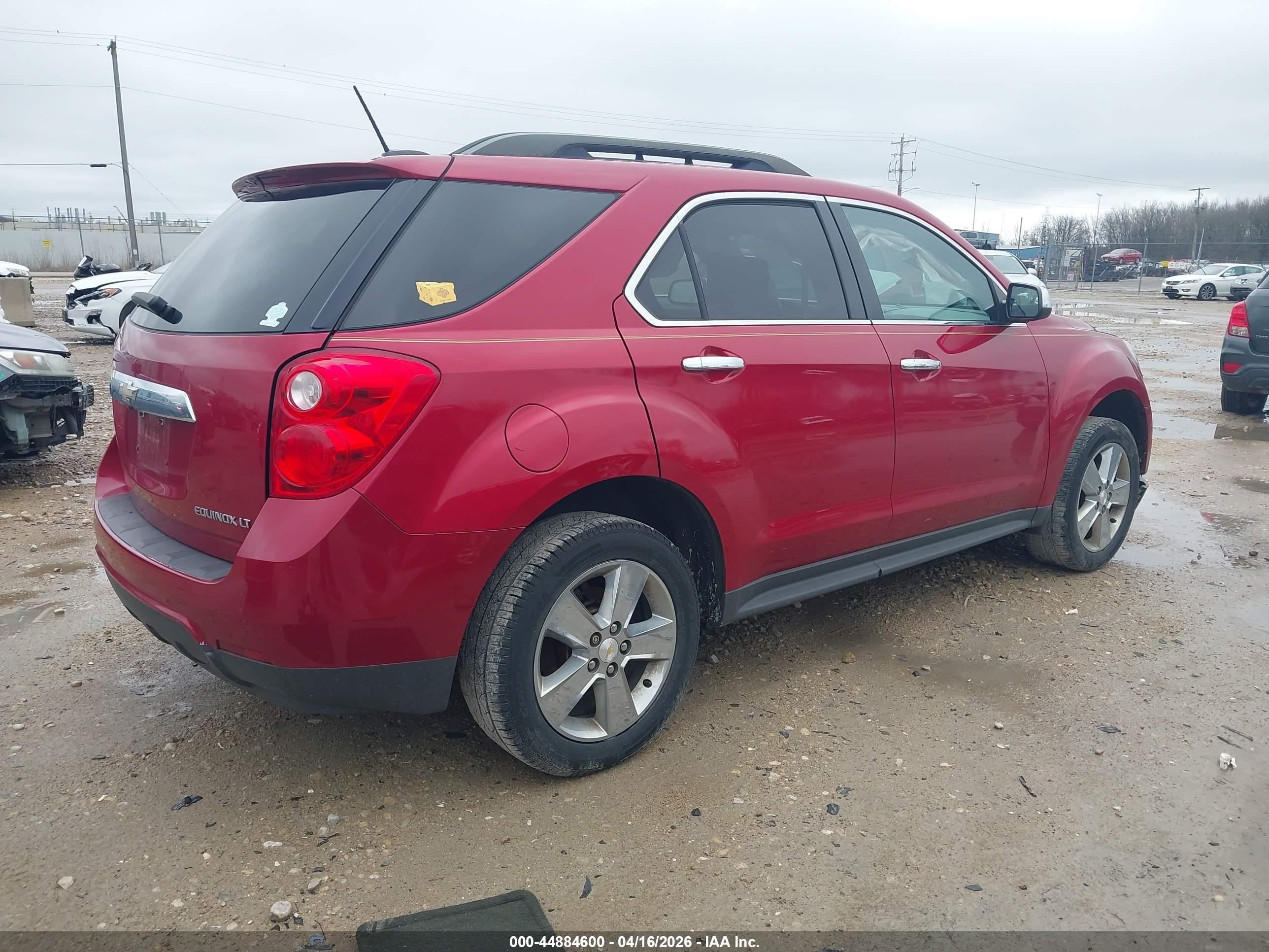2015 Chevrolet Equinox 1lt Red vin: 2GNALBEK4F1149176