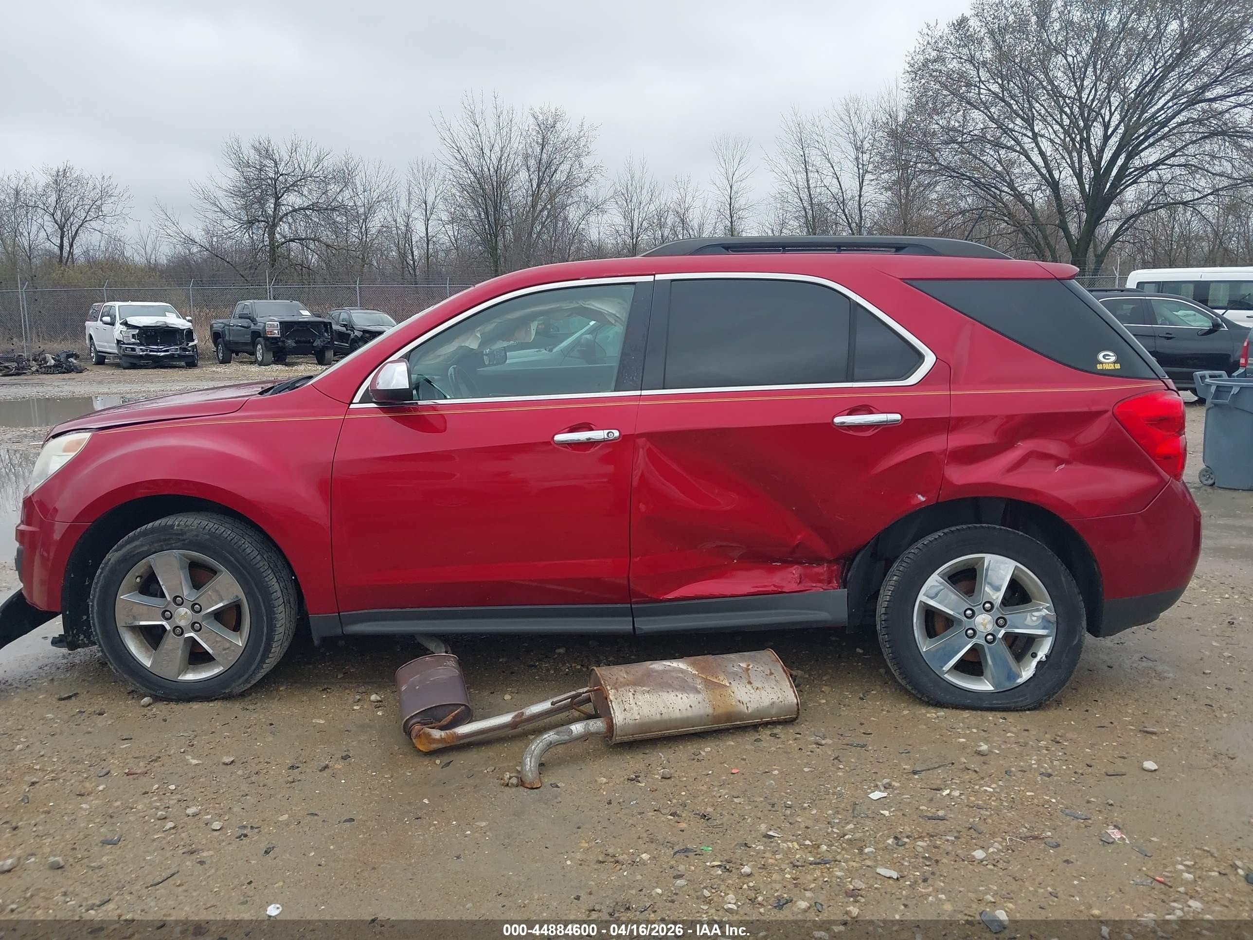 2015 Chevrolet Equinox 1lt Red vin: 2GNALBEK4F1149176
