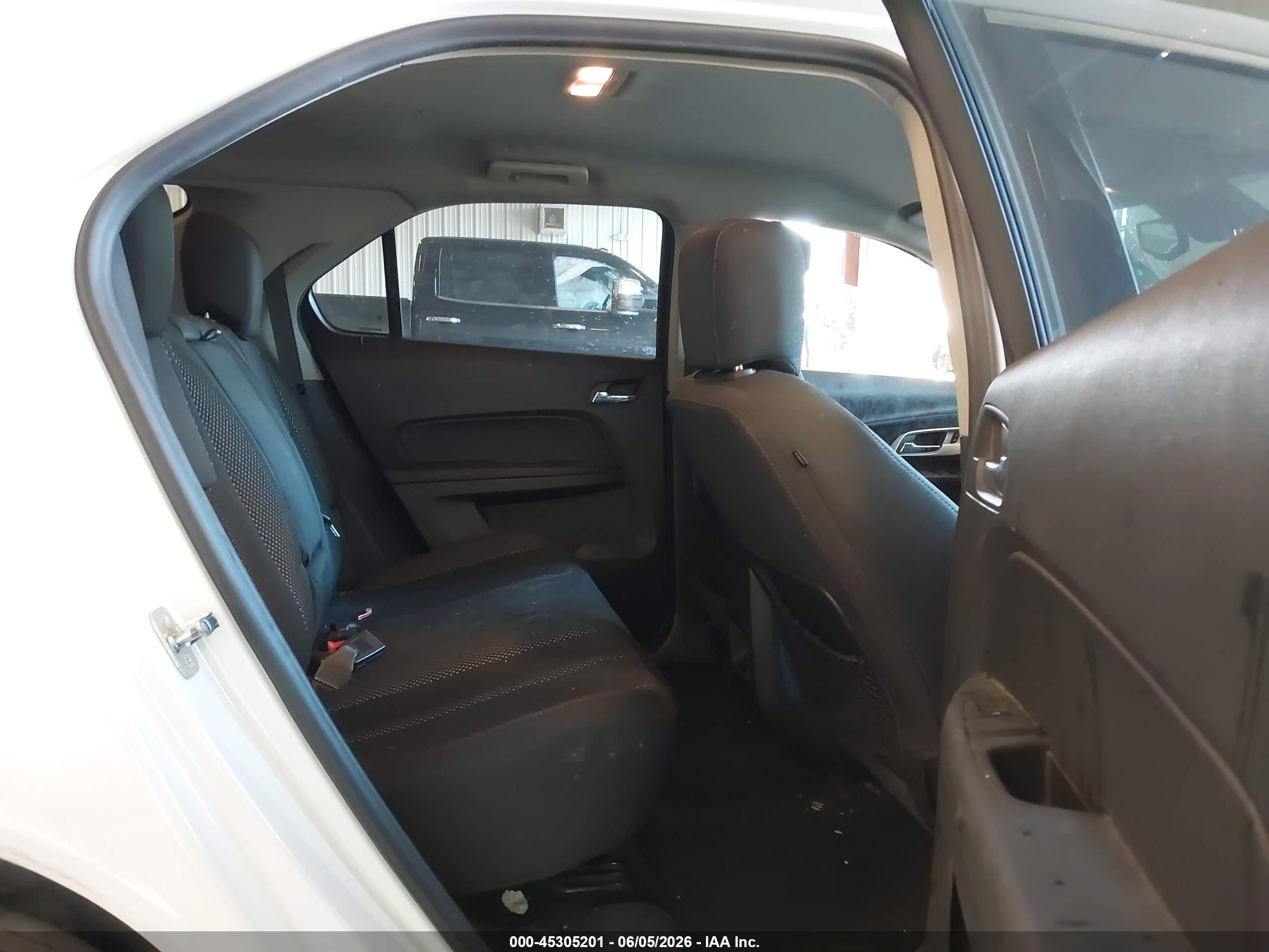 2015 Chevrolet Equinox 1lt White vin: 2GNALBEK4F1153373