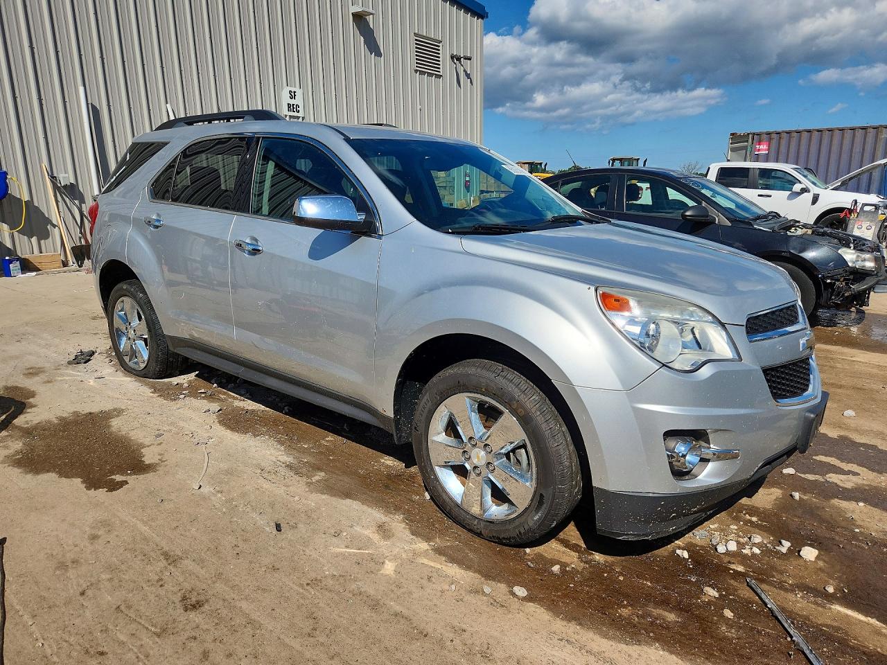 2015 Chevrolet Equinox Lt Серебряный vin: 2GNALBEK4F1175924
