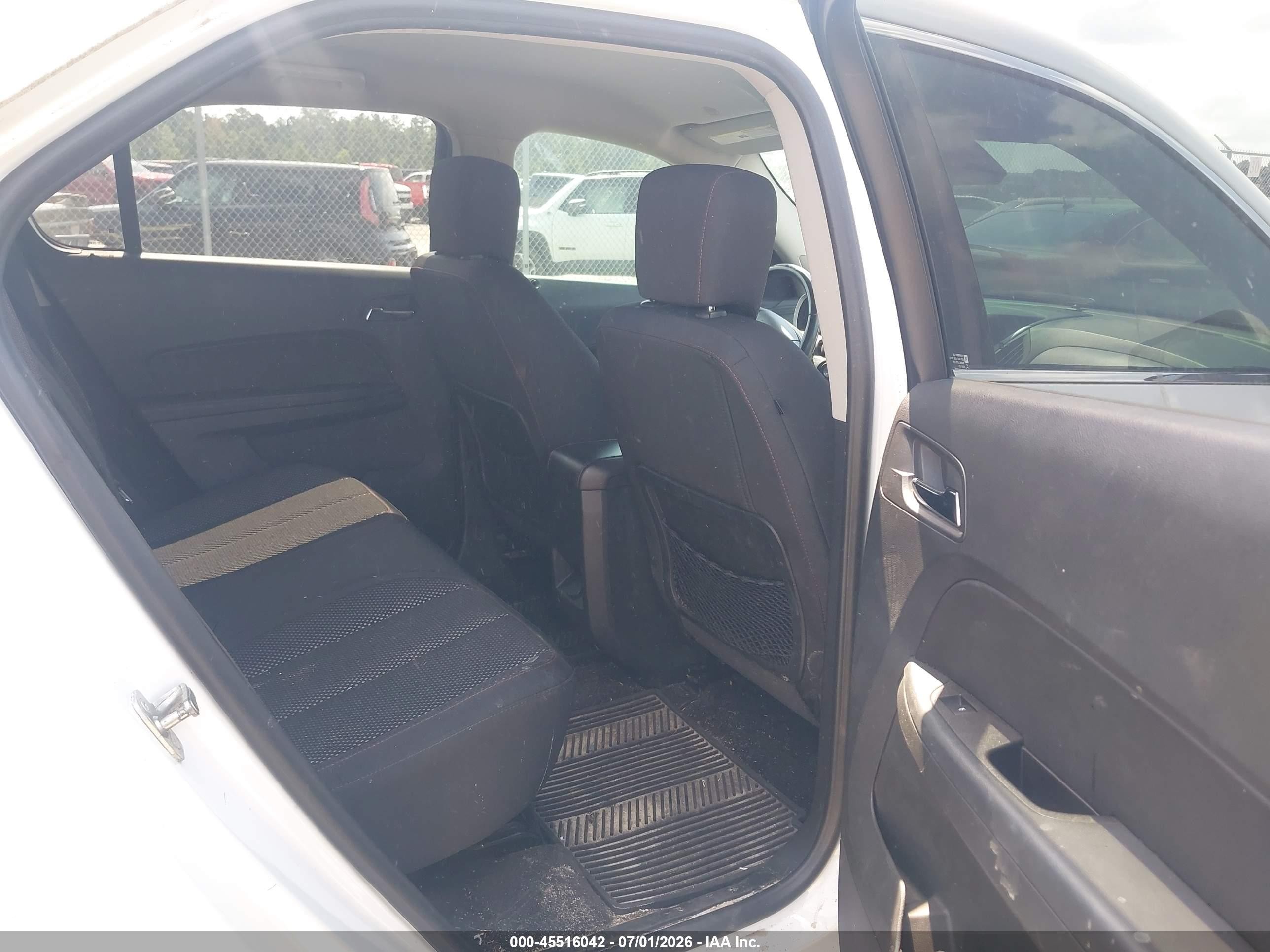 2015 Chevrolet Equinox Lt White vin: 2GNALBEK4F1181061