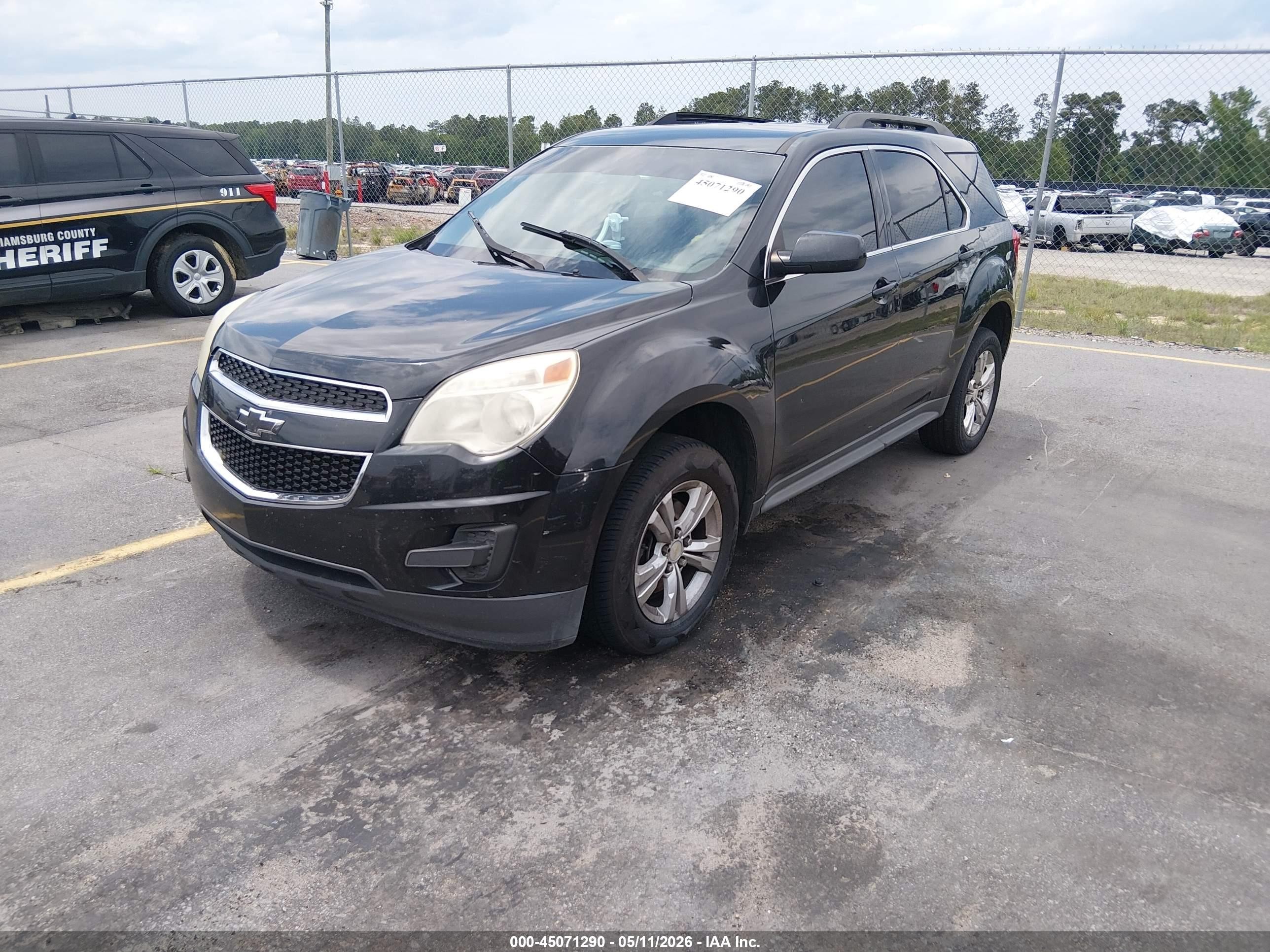 2015 Chevrolet Equinox 1lt Black vin: 2GNALBEK4F6102071