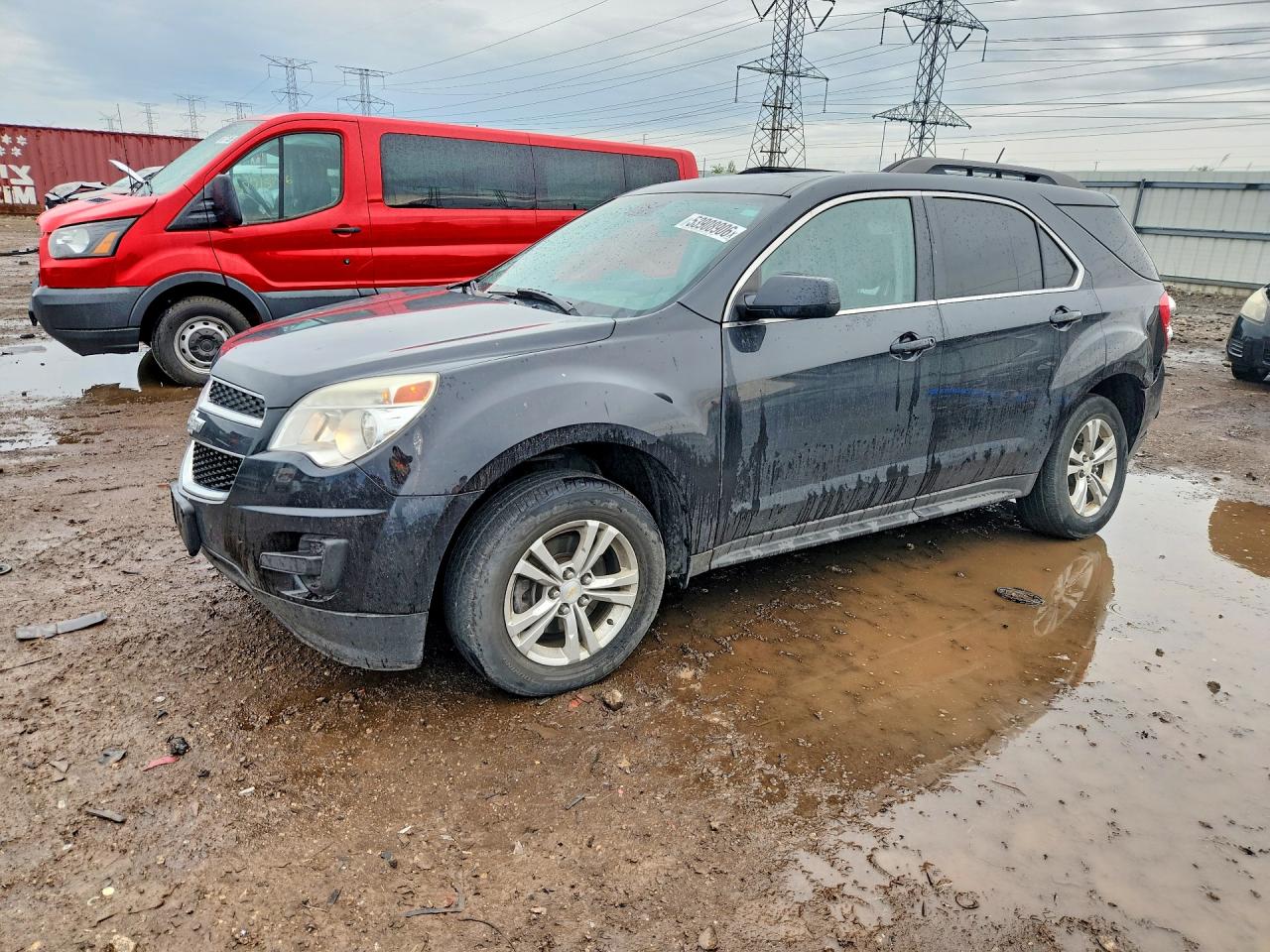 2015 Chevrolet Equinox Lt Black vin: 2GNALBEK4F6138729