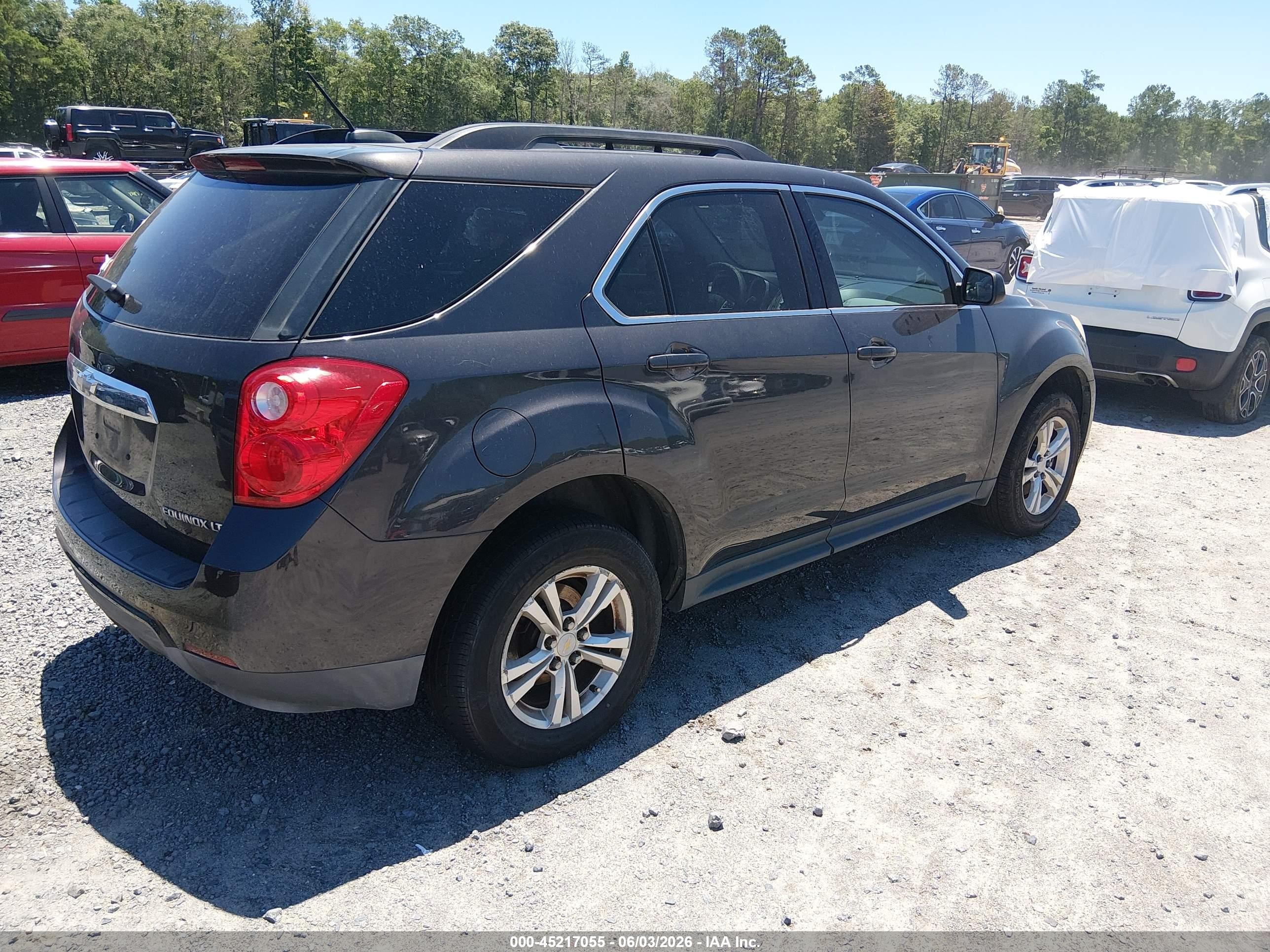 2015 Chevrolet Equinox 1lt Black vin: 2GNALBEK4F6138956