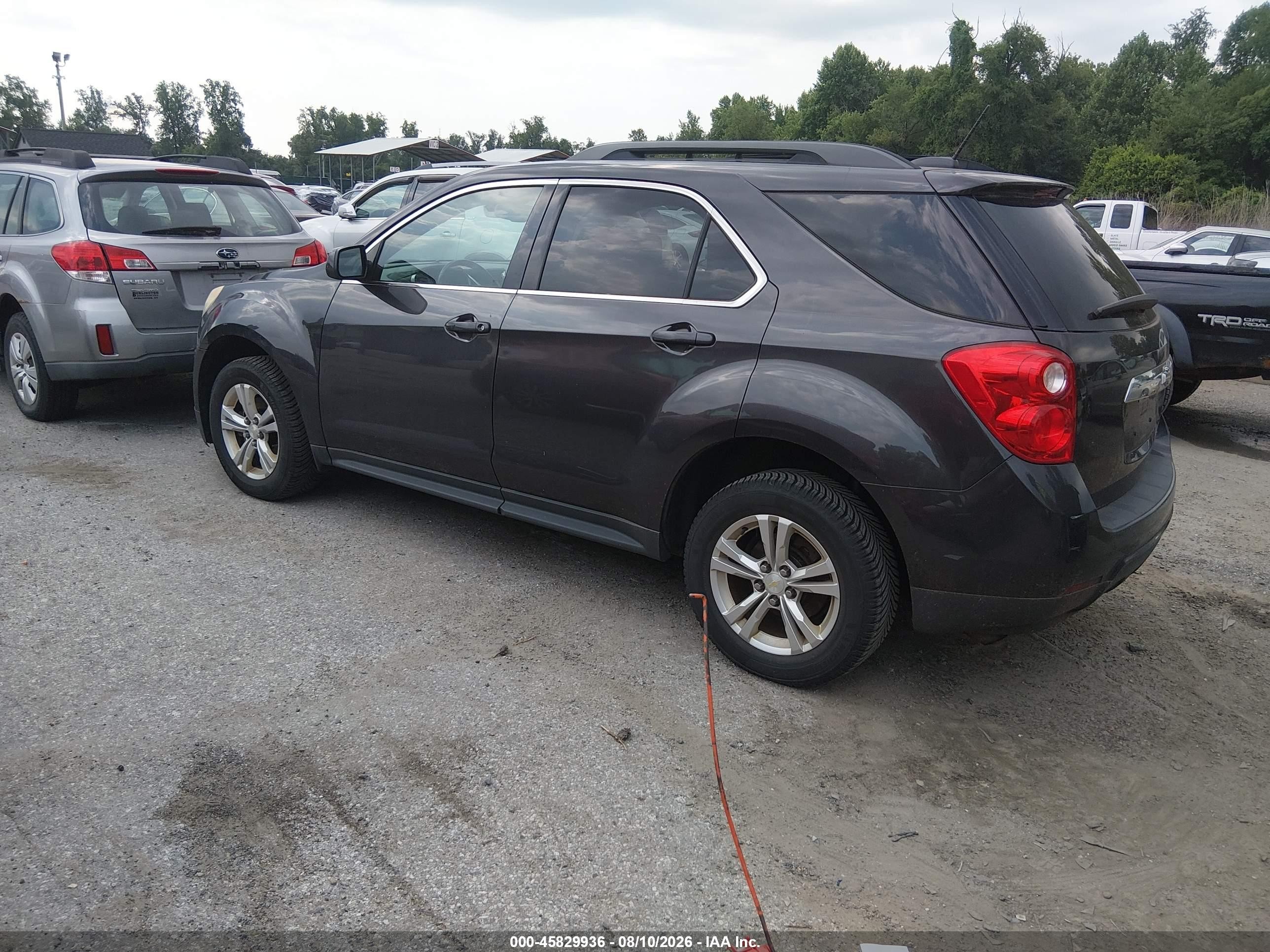 2015 Chevrolet Equinox Lt Black vin: 2GNALBEK4F6145034