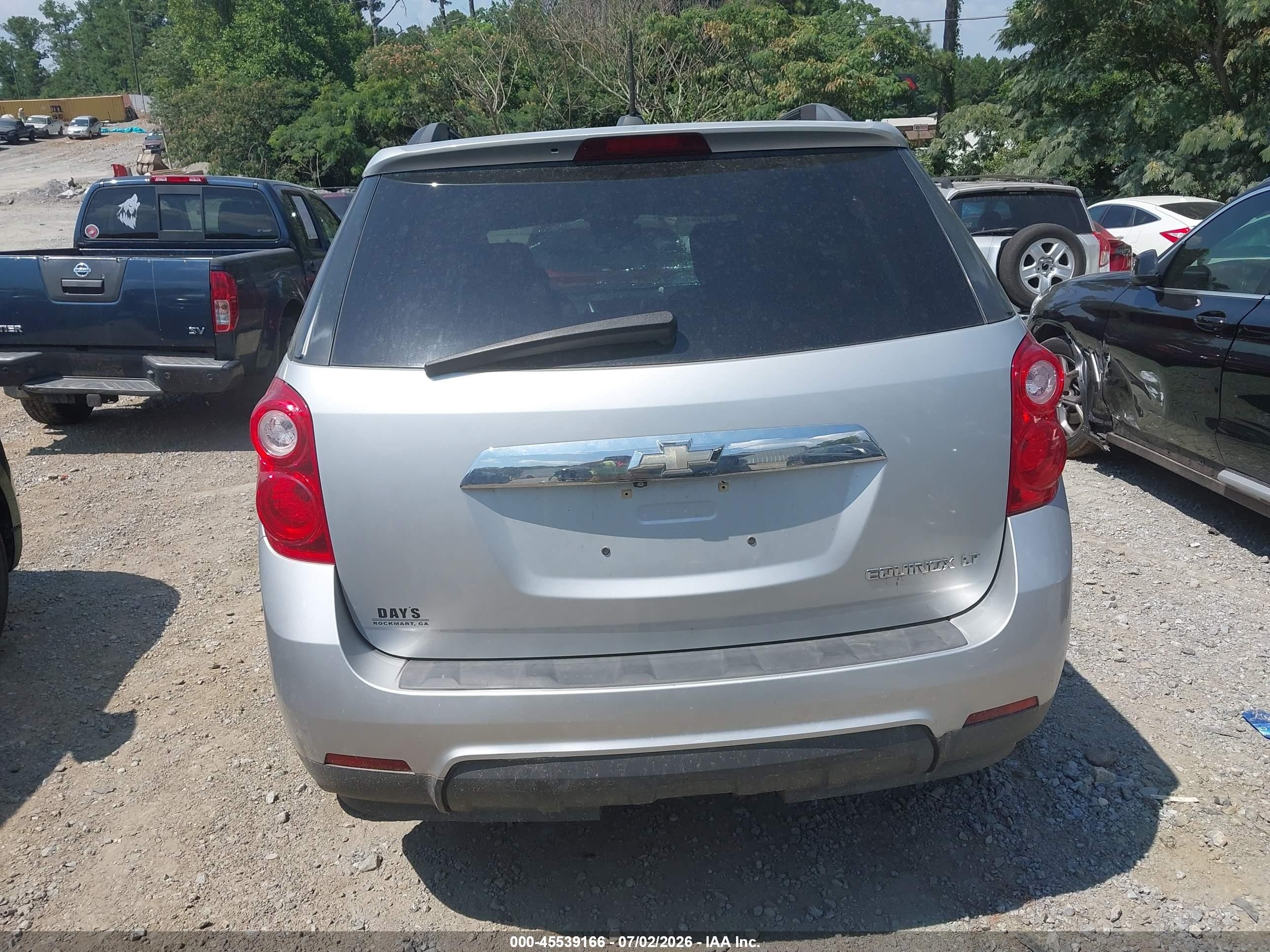 2015 Chevrolet Equinox Lt Silver vin: 2GNALBEK4F6272074