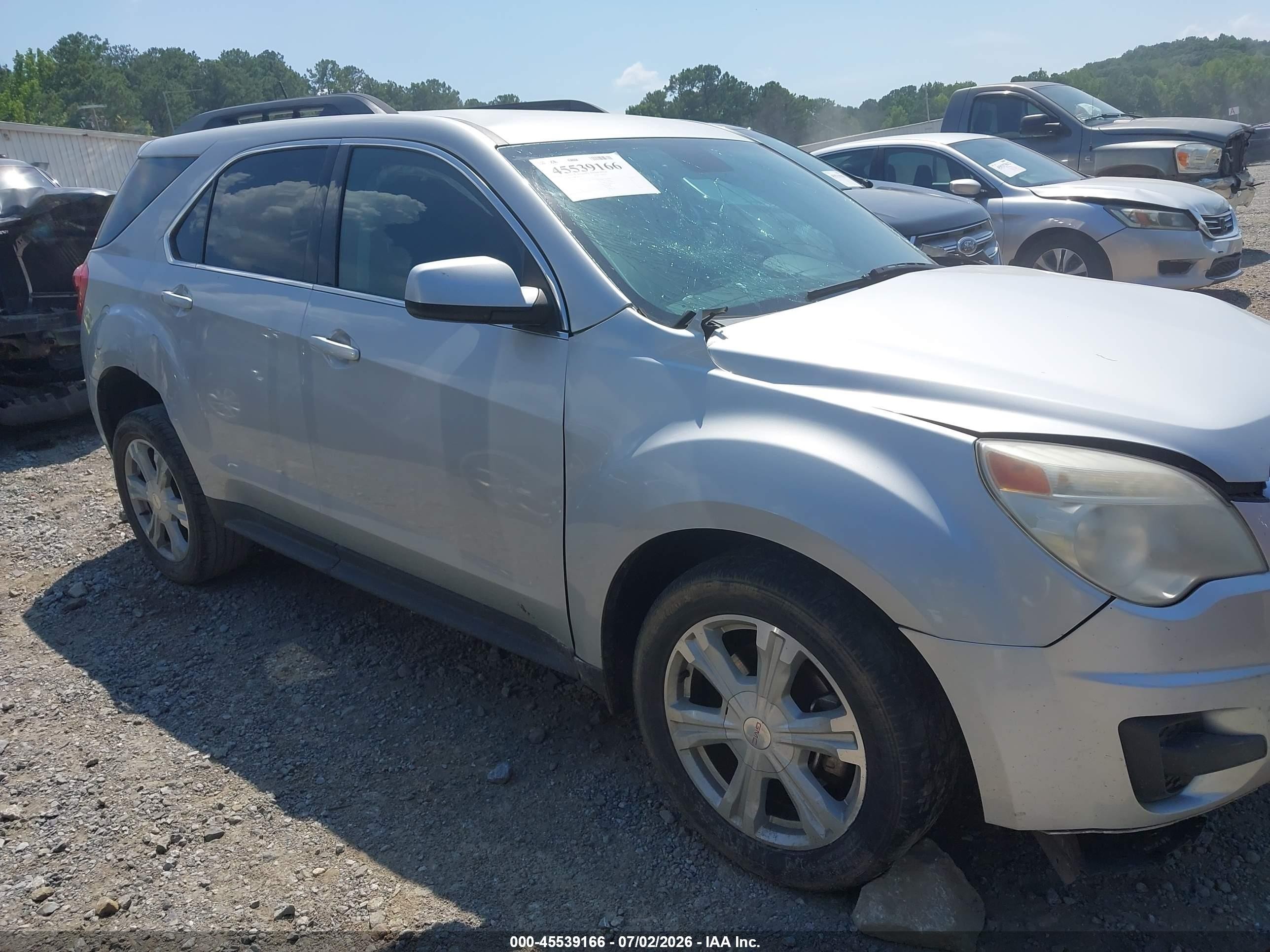 2015 Chevrolet Equinox Lt Silver vin: 2GNALBEK4F6272074