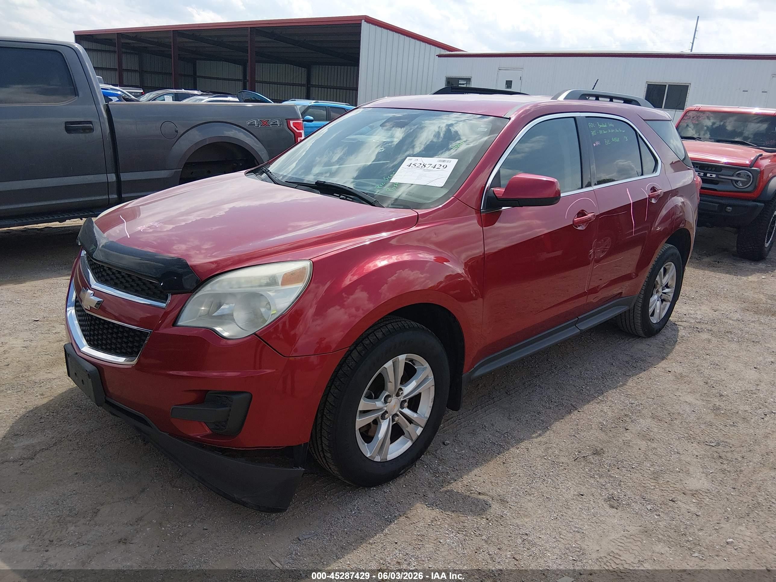 2015 Chevrolet Equinox 1lt Red vin: 2GNALBEK4F6302304