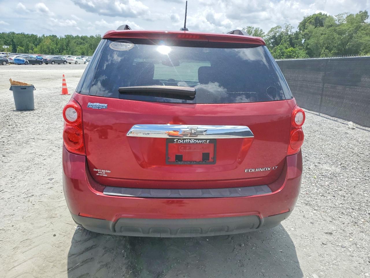 2015 Chevrolet Equinox Lt Красный vin: 2GNALBEK4F6303467