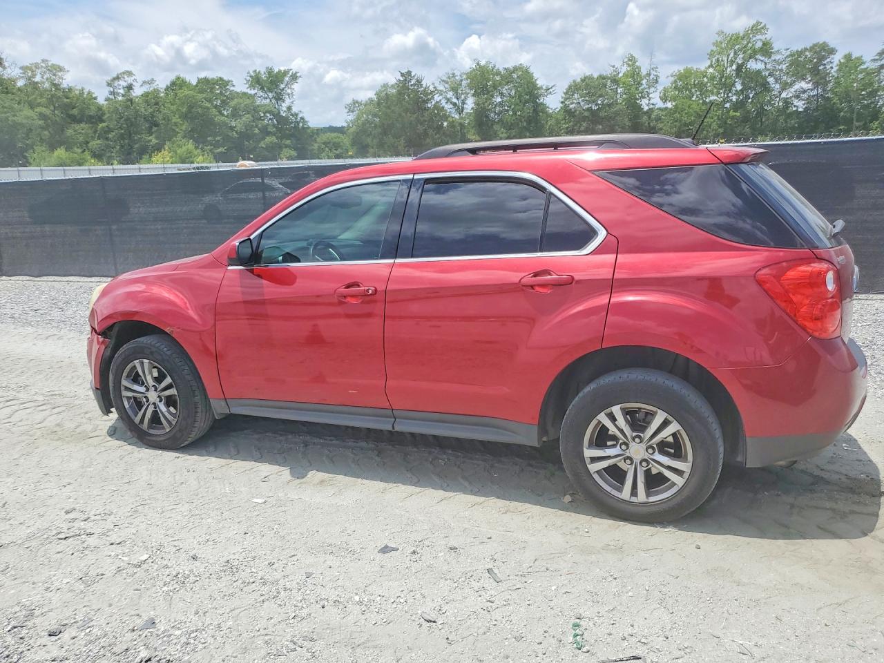 2015 Chevrolet Equinox Lt Красный vin: 2GNALBEK4F6303467
