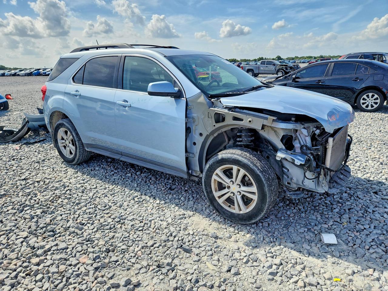 2015 Chevrolet Equinox Lt Turquoise vin: 2GNALBEK4F6307017