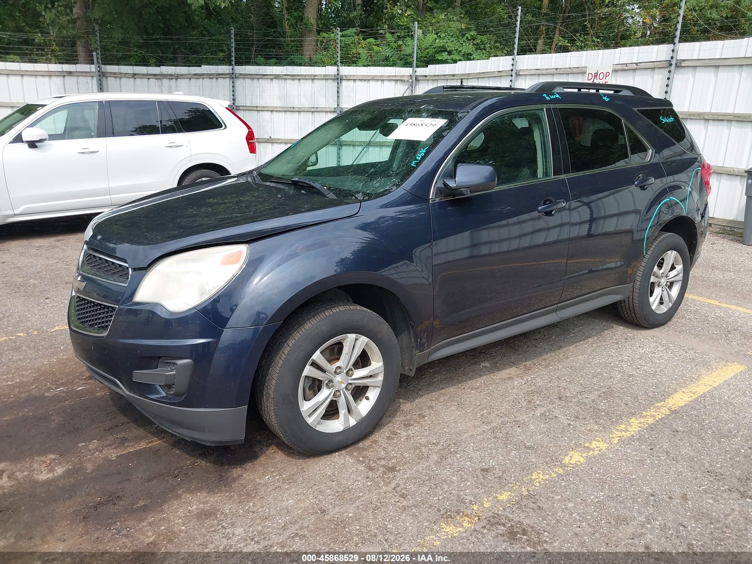 2015 Chevrolet Equinox Lt Navy vin: 2GNALBEK4F6310869