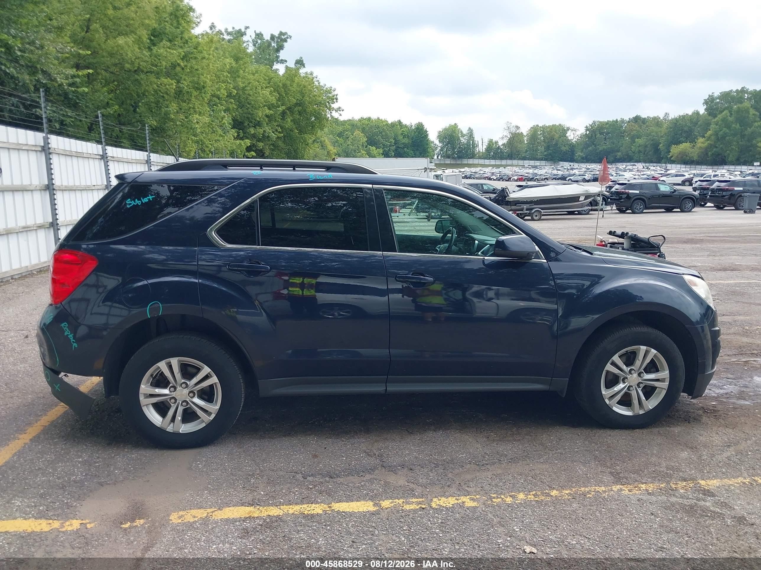 2015 Chevrolet Equinox Lt Navy vin: 2GNALBEK4F6310869