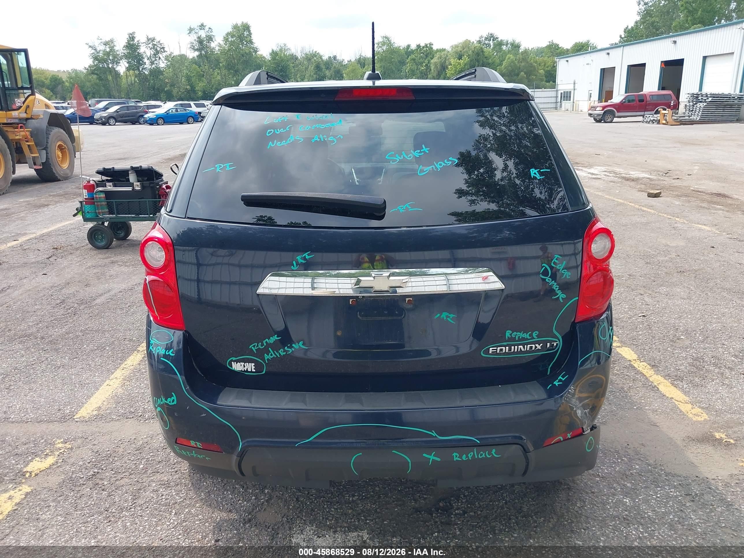 2015 Chevrolet Equinox Lt Navy vin: 2GNALBEK4F6310869