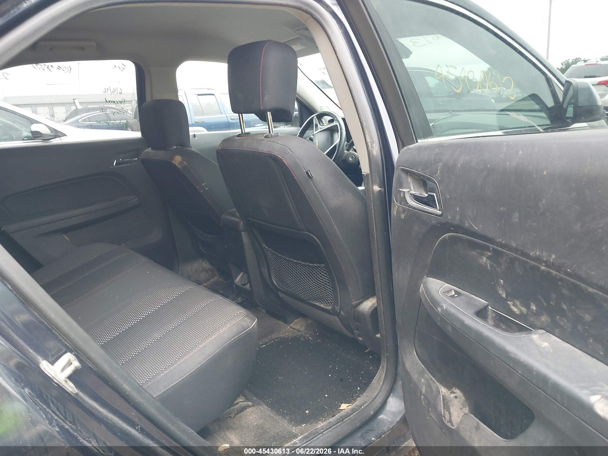2015 Chevrolet Equinox Lt Dark Blue vin: 2GNALBEK4F6348697