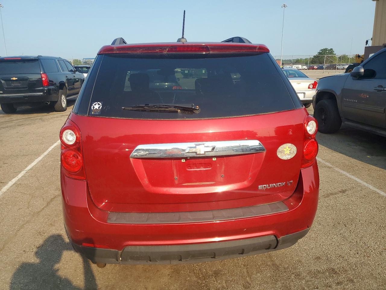 2015 Chevrolet Equinox Lt Red vin: 2GNALBEK4F6359375