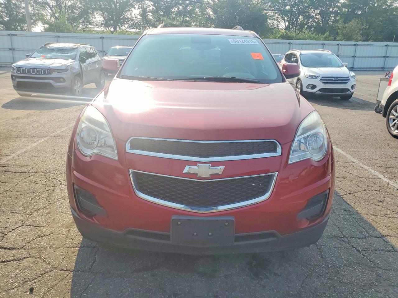 2015 Chevrolet Equinox Lt Red vin: 2GNALBEK4F6359375
