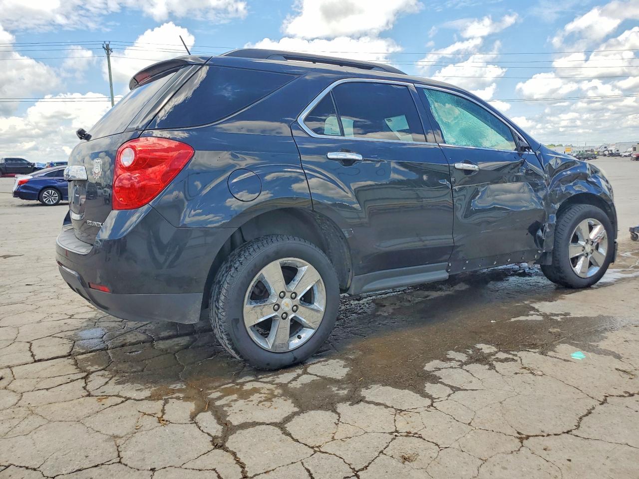 2015 Chevrolet Equinox Lt Black vin: 2GNALBEK4F6369484
