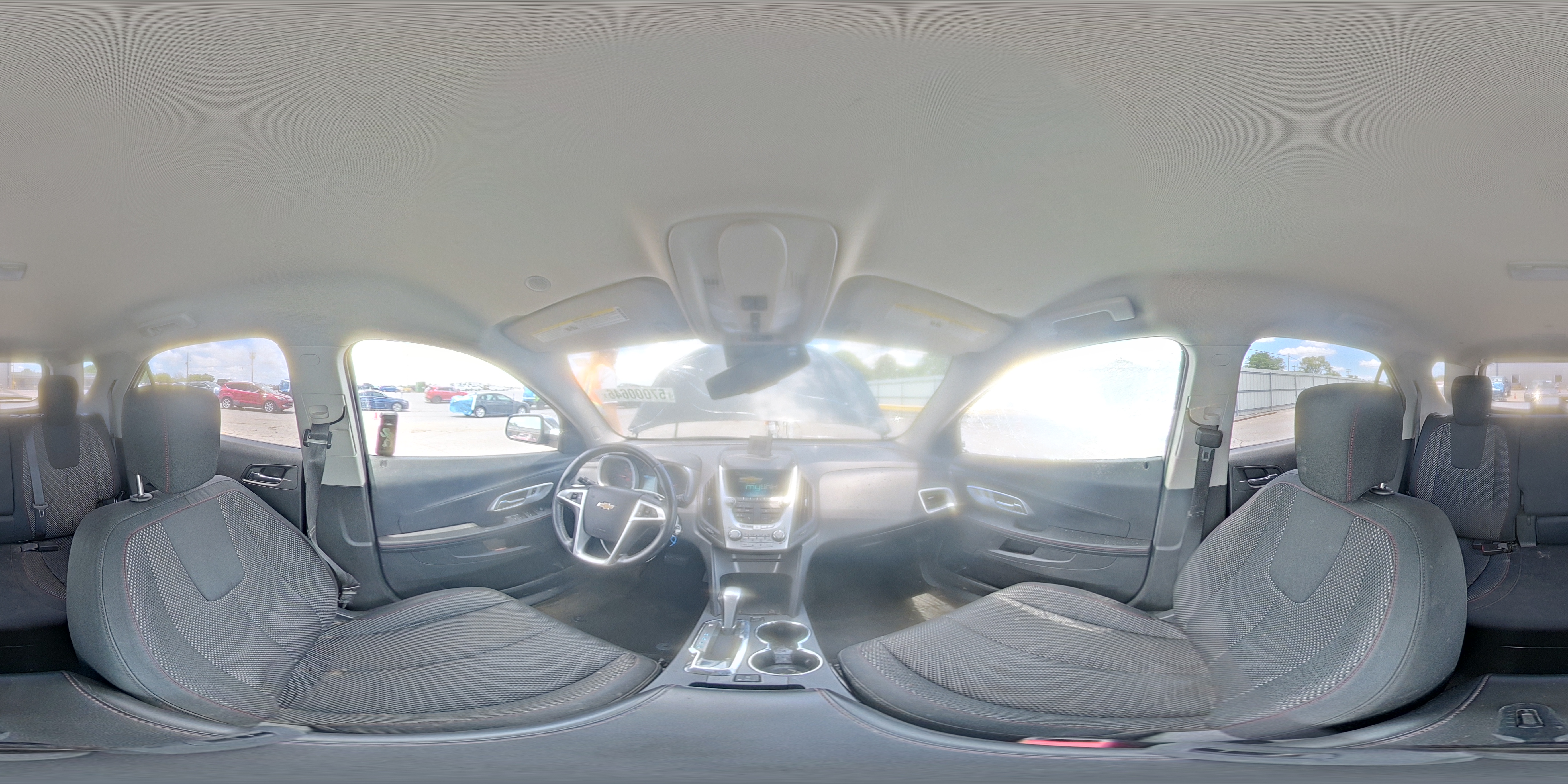 2015 Chevrolet Equinox Lt Black vin: 2GNALBEK4F6369484