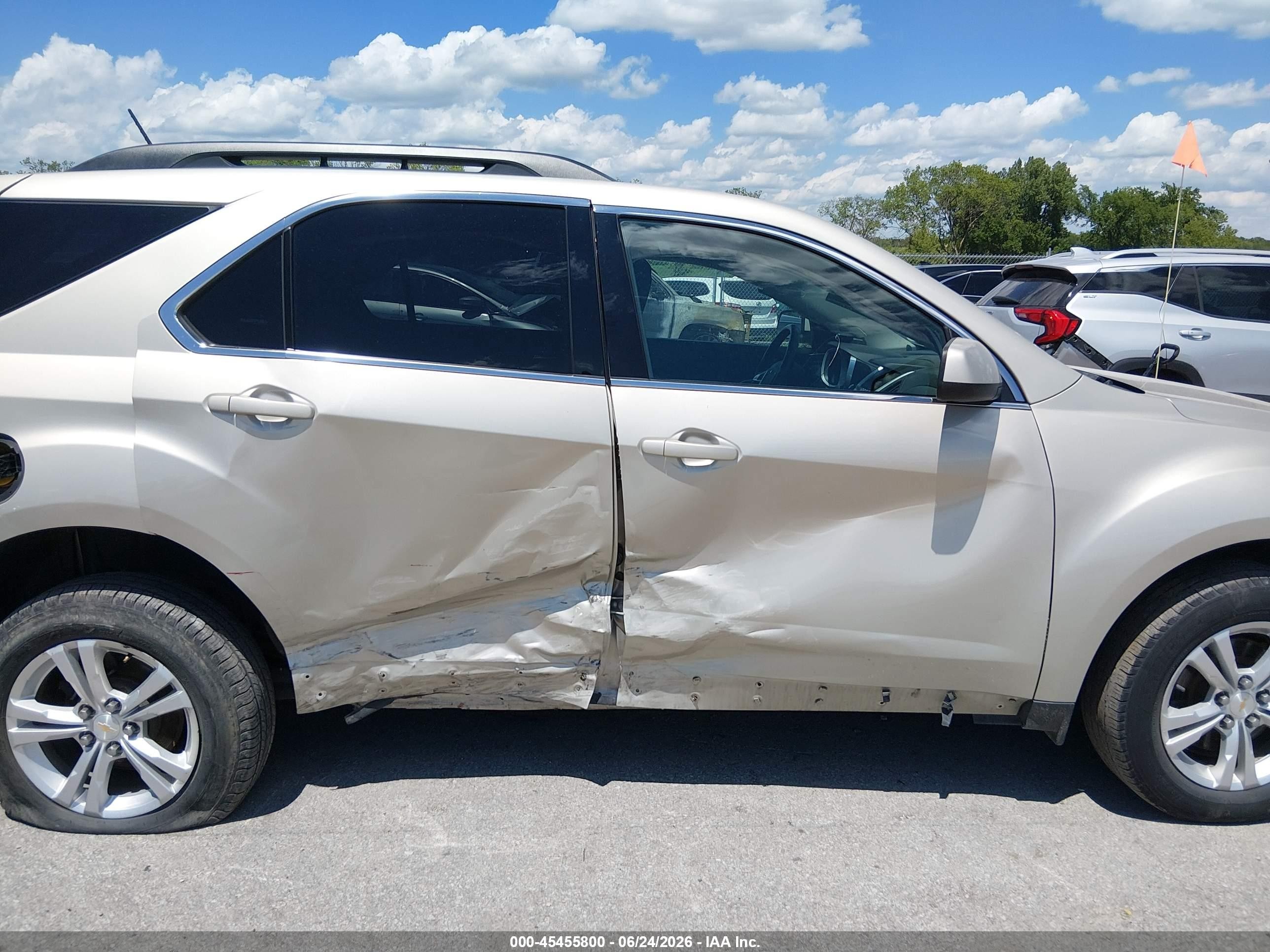 2015 Chevrolet Equinox Lt Tan vin: 2GNALBEK4F6395227