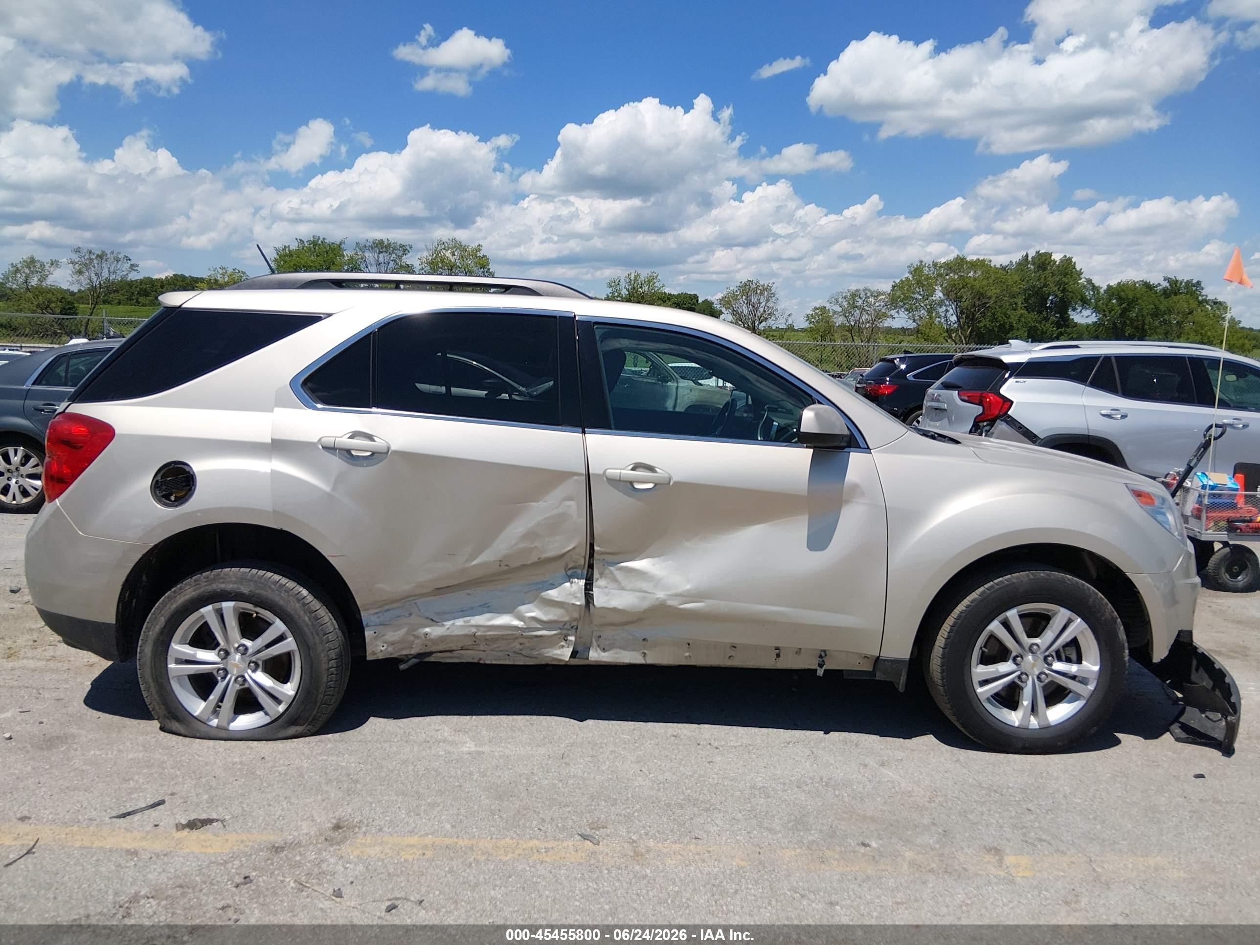 2015 Chevrolet Equinox Lt Tan vin: 2GNALBEK4F6395227