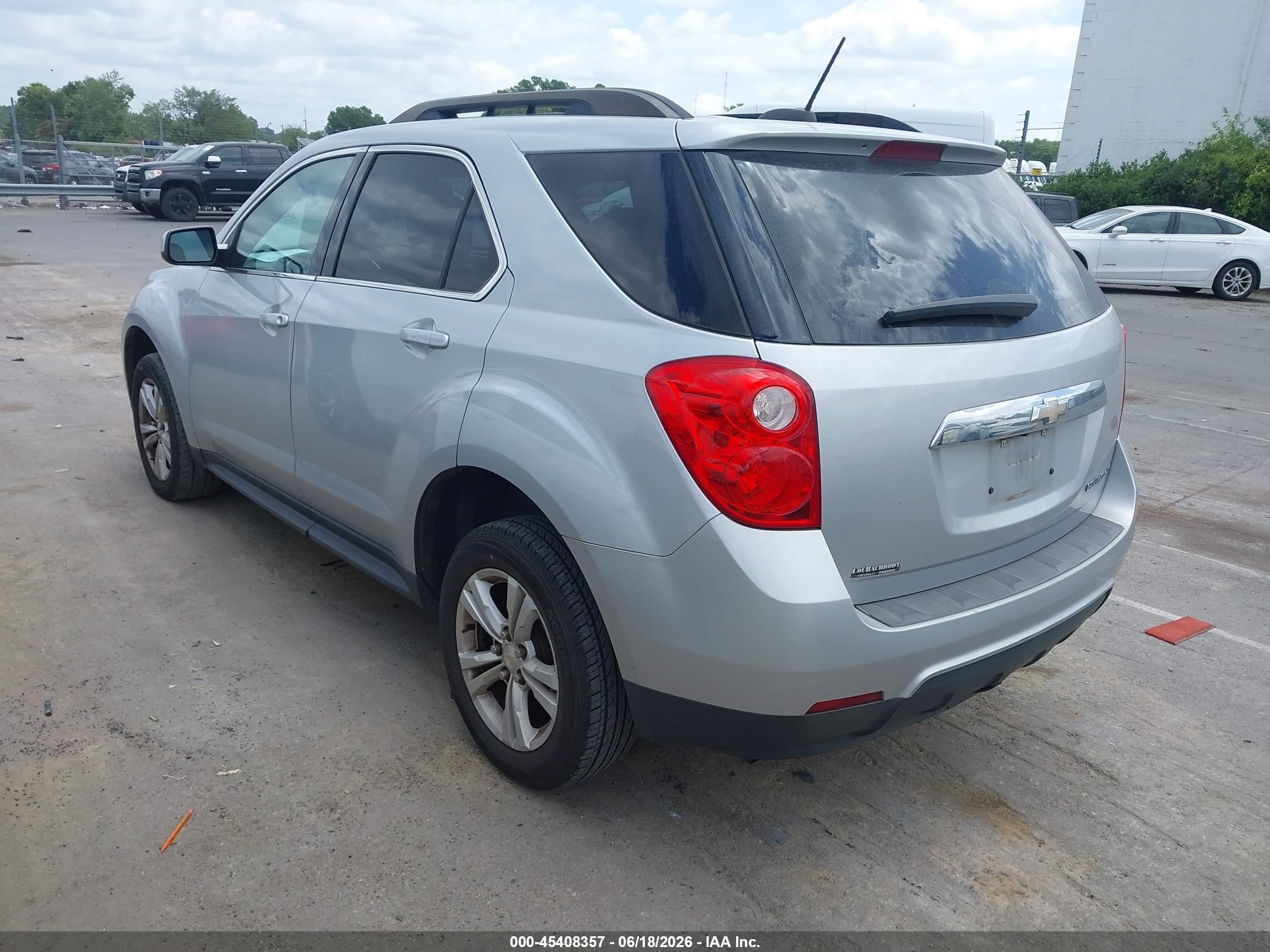 2015 Chevrolet Equinox Lt Серебряный vin: 2GNALBEK4F6406923