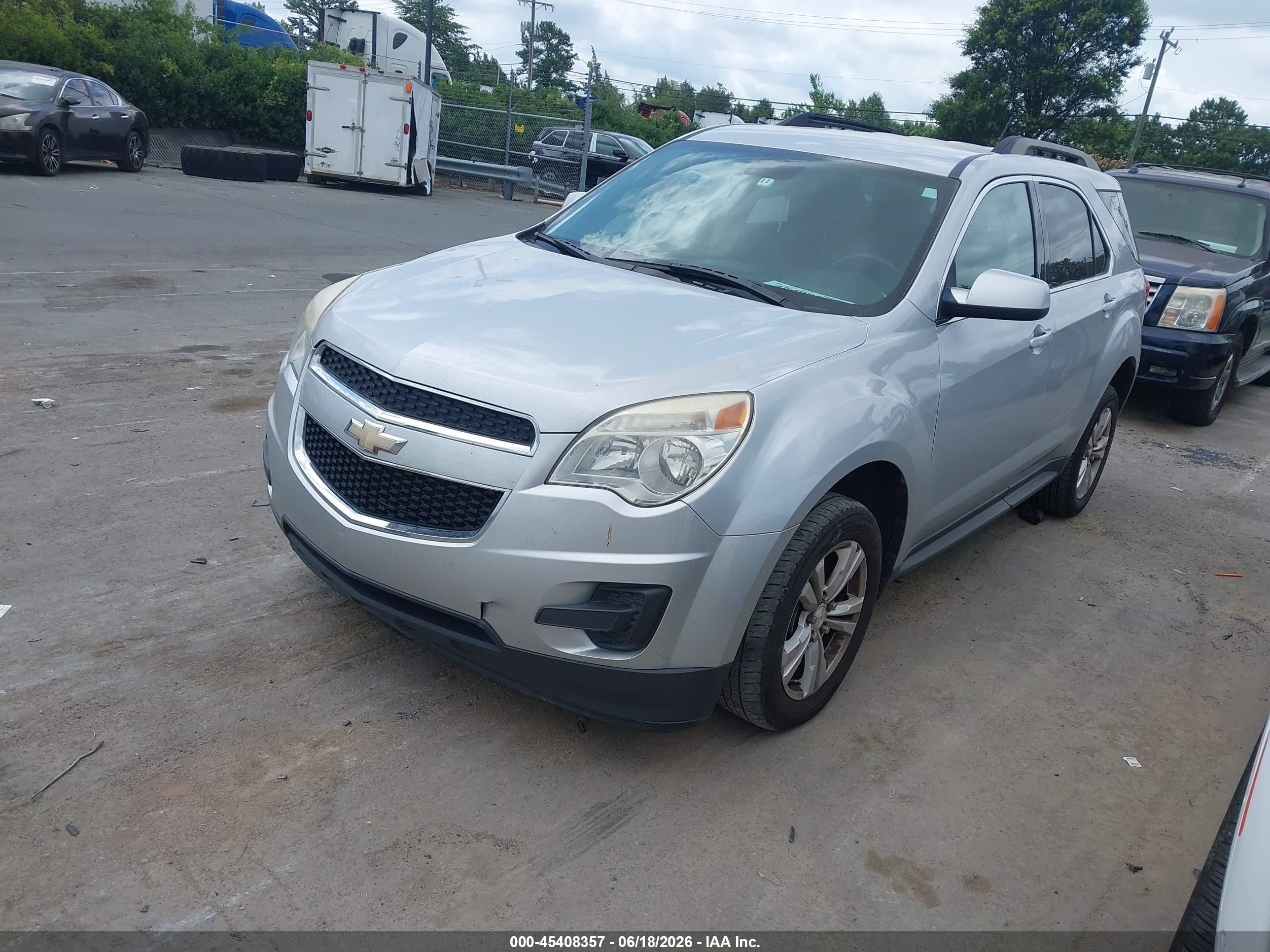 2015 Chevrolet Equinox Lt Серебряный vin: 2GNALBEK4F6406923