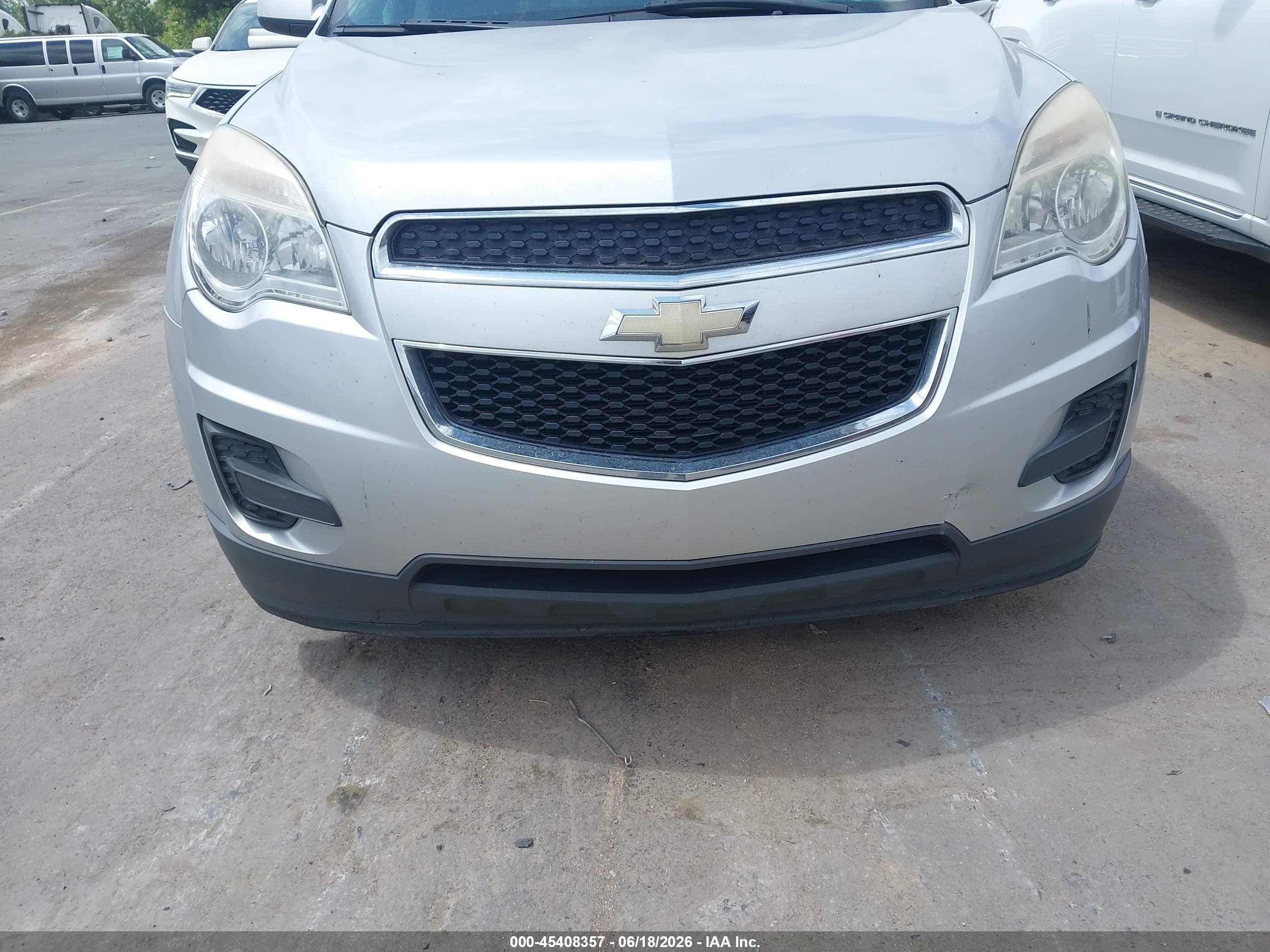 2015 Chevrolet Equinox Lt Серебряный vin: 2GNALBEK4F6406923