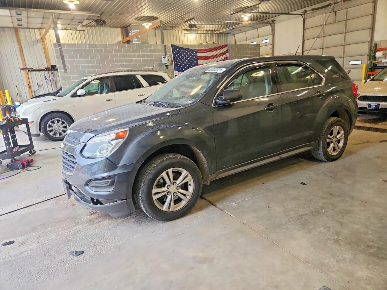 2017 Chevrolet Equinox Ls Charcoal vin: 2GNALBEK4H1530660
