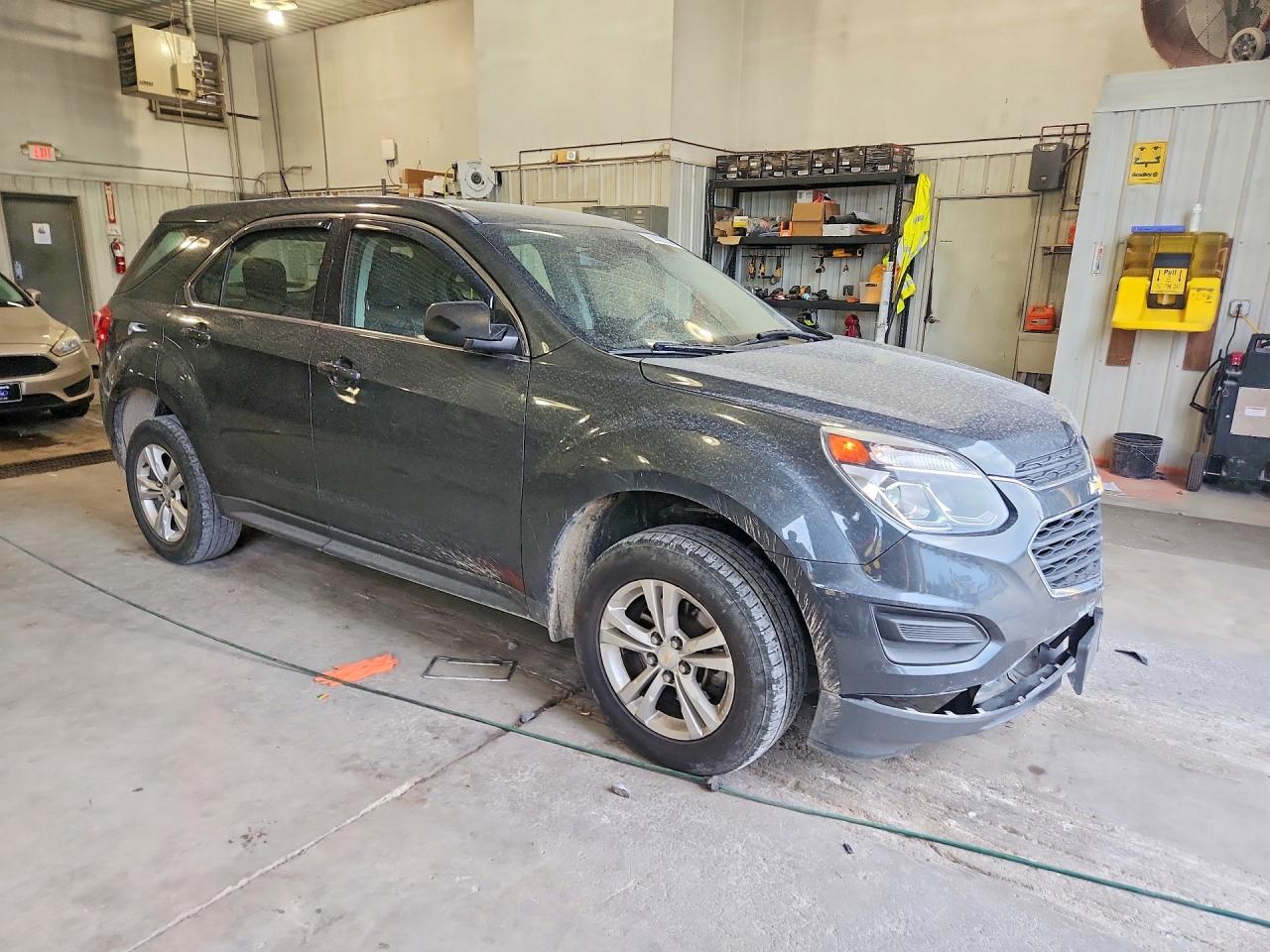 2017 Chevrolet Equinox Ls Charcoal vin: 2GNALBEK4H1530660