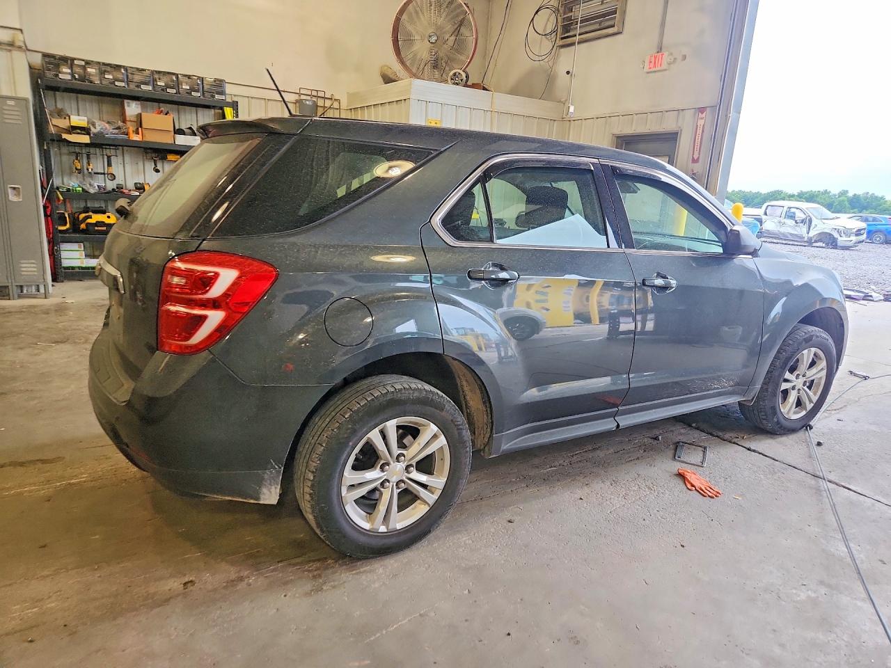 2017 Chevrolet Equinox Ls Charcoal vin: 2GNALBEK4H1530660