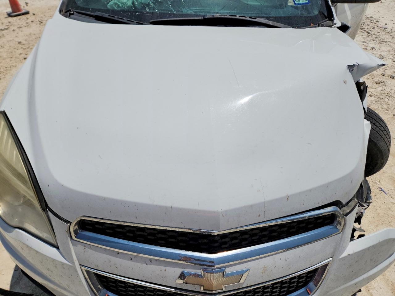 2012 Chevrolet Equinox Ls White vin: 2GNALBEK5C1267314