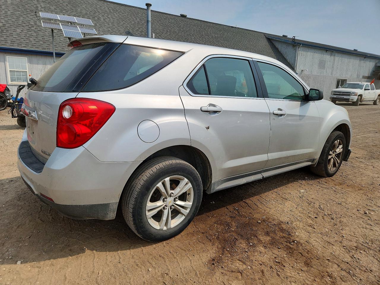 2013 Chevrolet Equinox Ls Silver vin: 2GNALBEK5D1108228