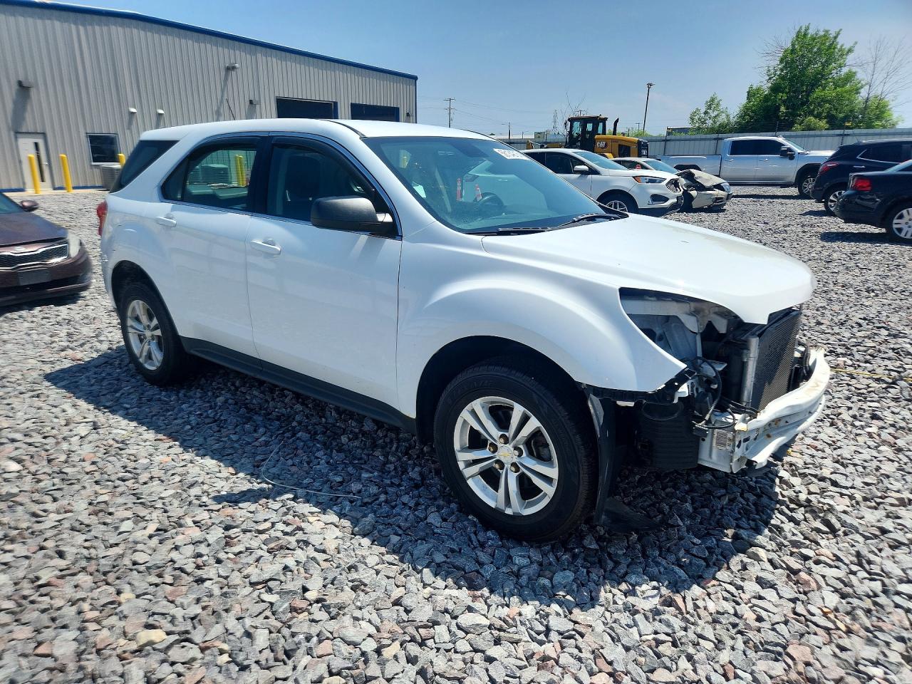 2013 Chevrolet Equinox White vin: 2GNALBEK5D1117057