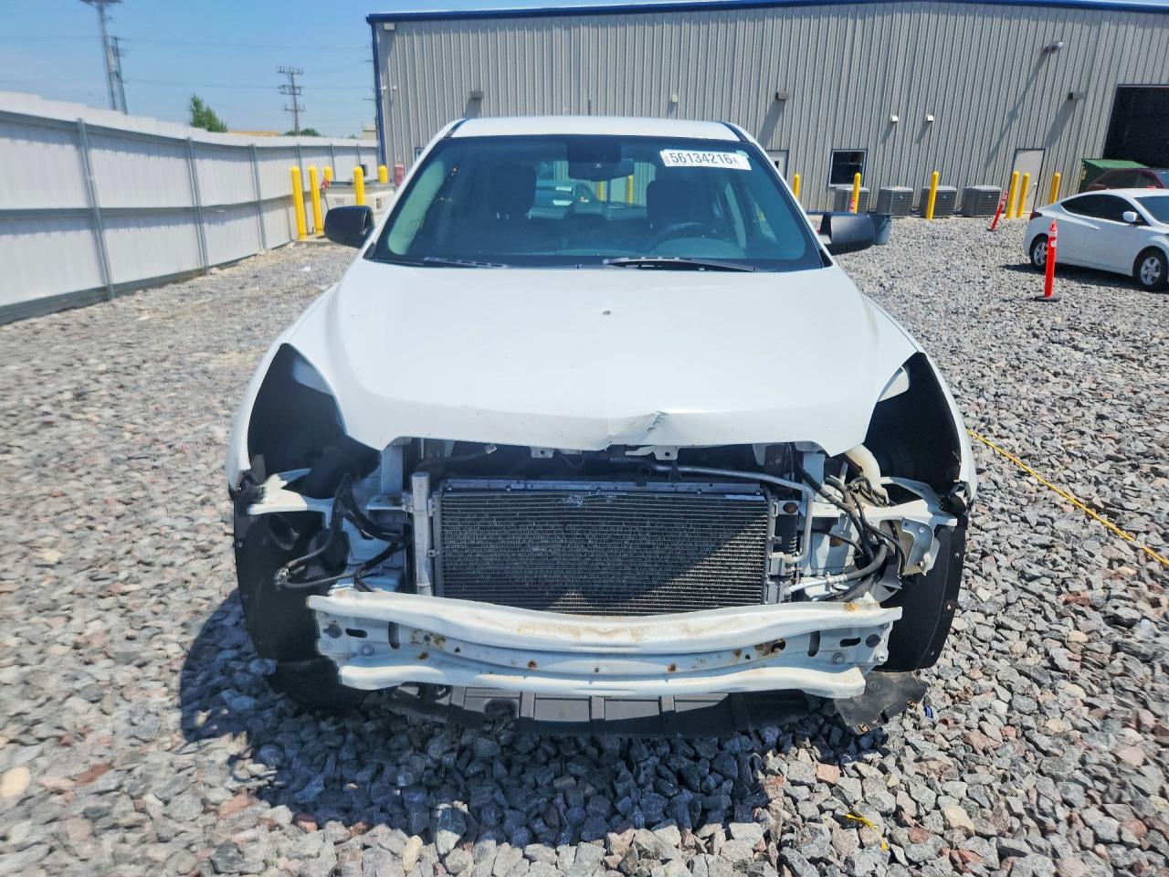 2013 Chevrolet Equinox White vin: 2GNALBEK5D1117057