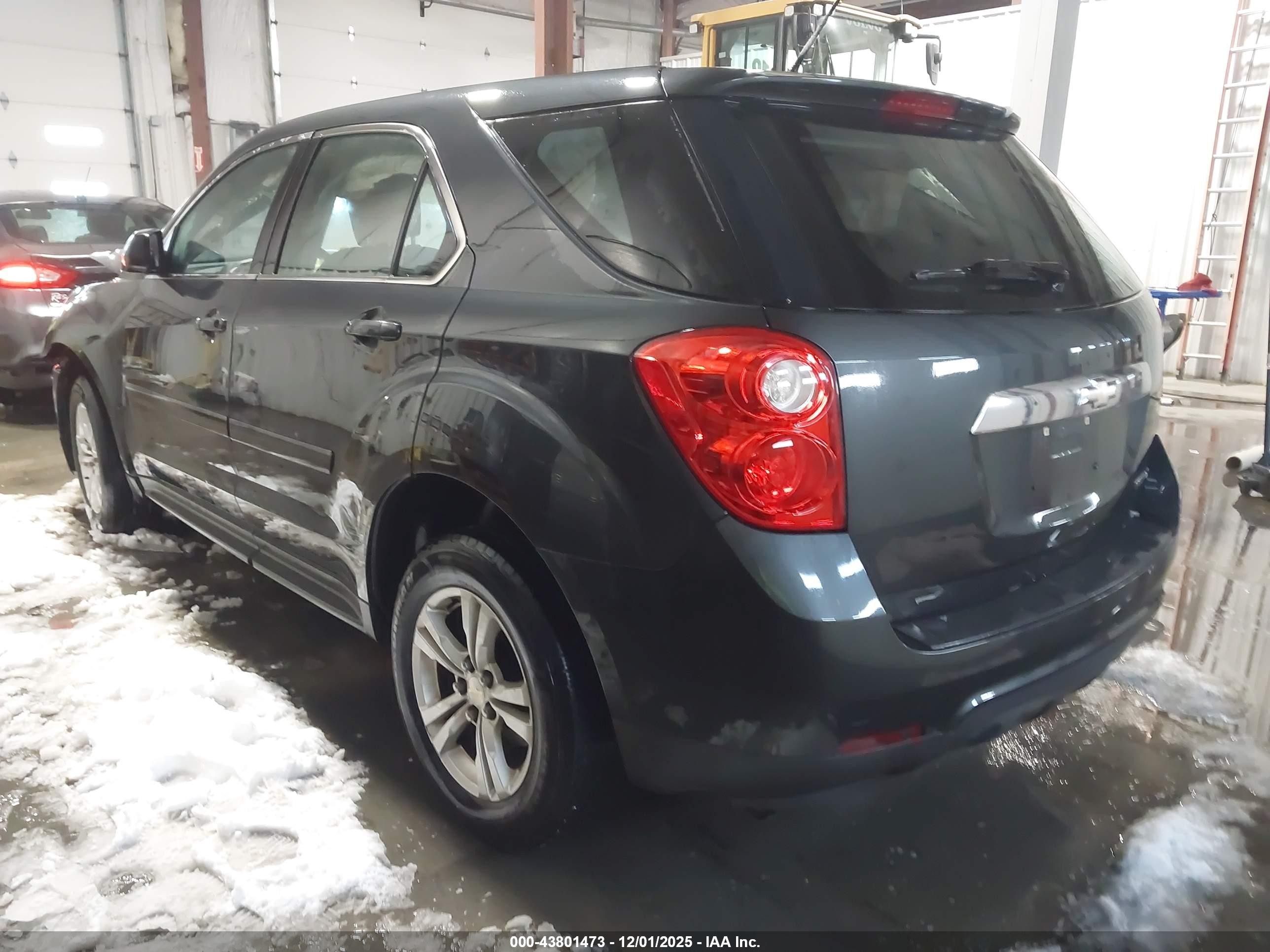 2013 Chevrolet Equinox Ls Gray vin: 2GNALBEK5D1124509