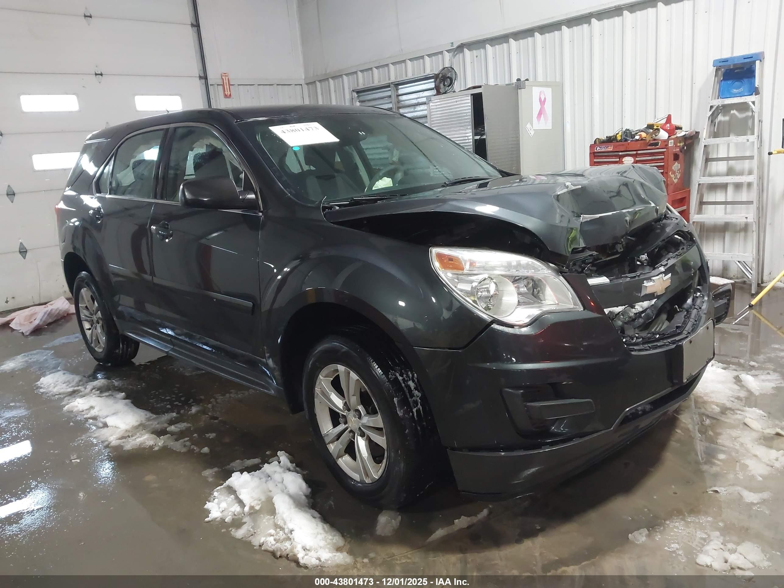 2013 Chevrolet Equinox Ls Серый vin: 2GNALBEK5D1124509