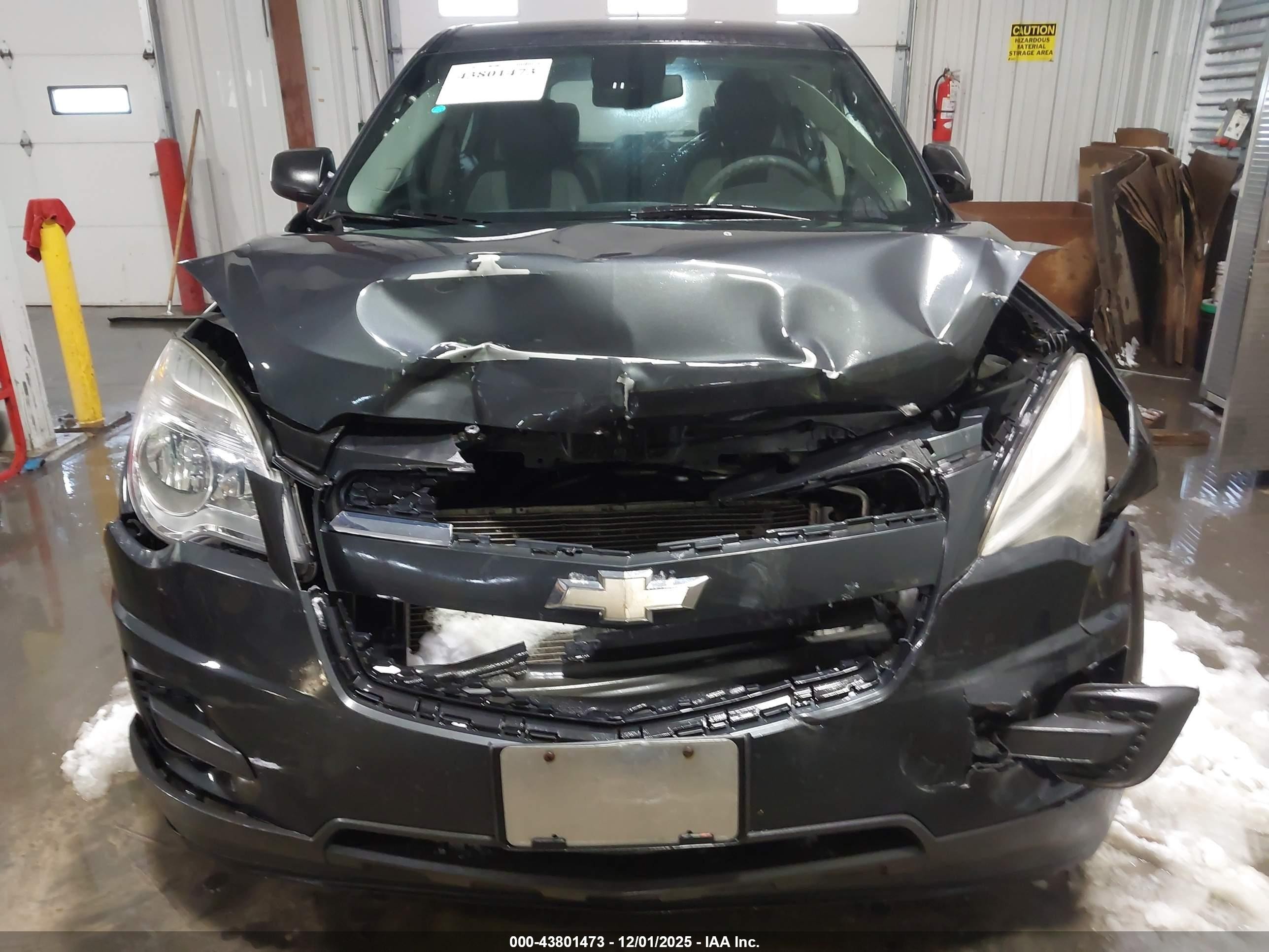 2013 Chevrolet Equinox Ls Gray vin: 2GNALBEK5D1124509