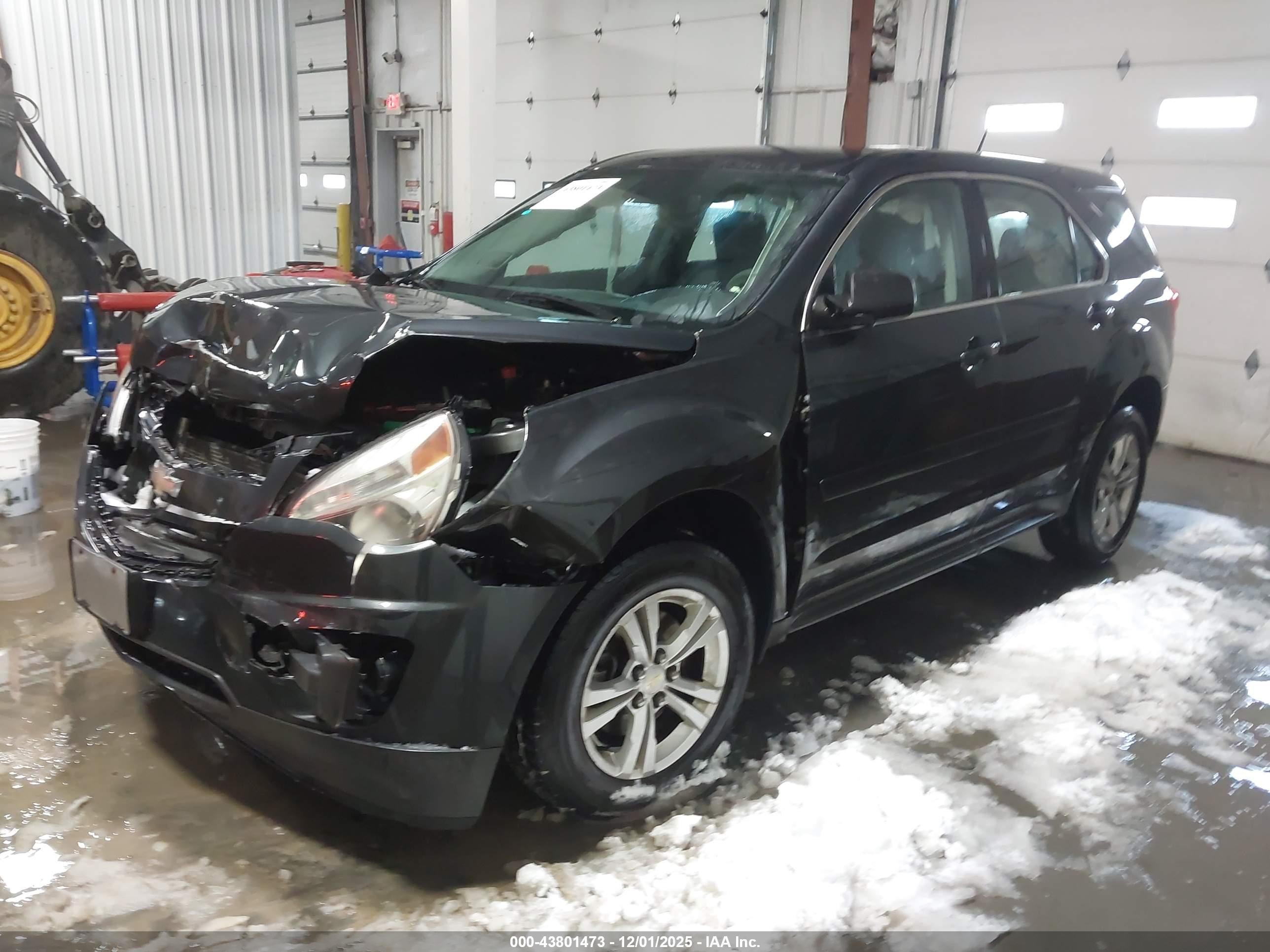 2013 Chevrolet Equinox Ls Gray vin: 2GNALBEK5D1124509