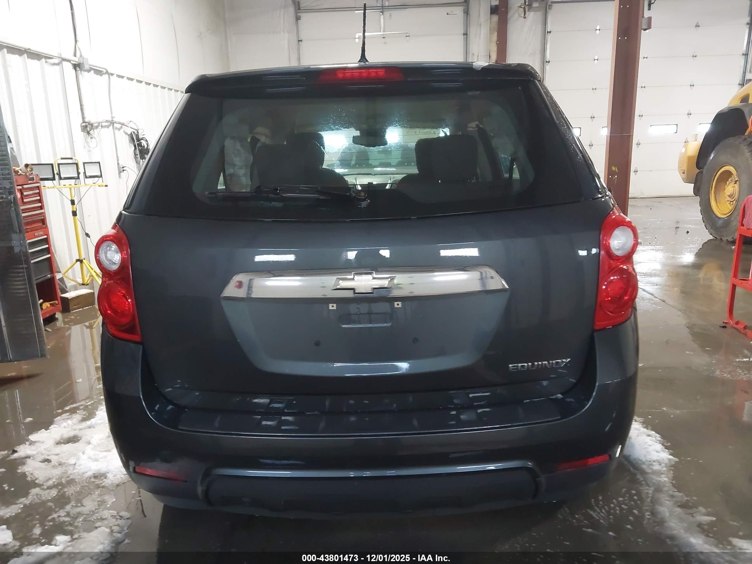 2013 Chevrolet Equinox Ls Gray vin: 2GNALBEK5D1124509