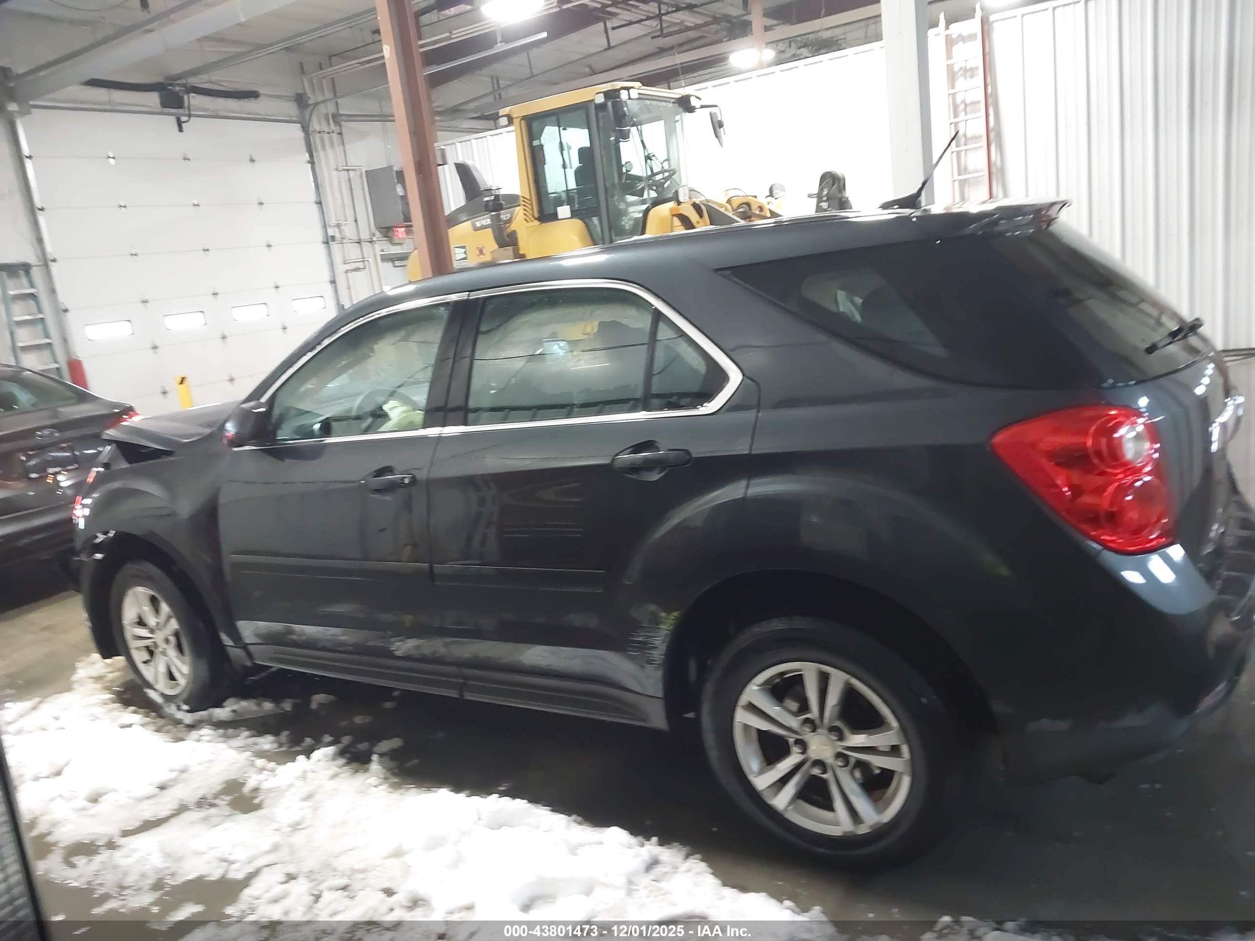 2013 Chevrolet Equinox Ls Gray vin: 2GNALBEK5D1124509